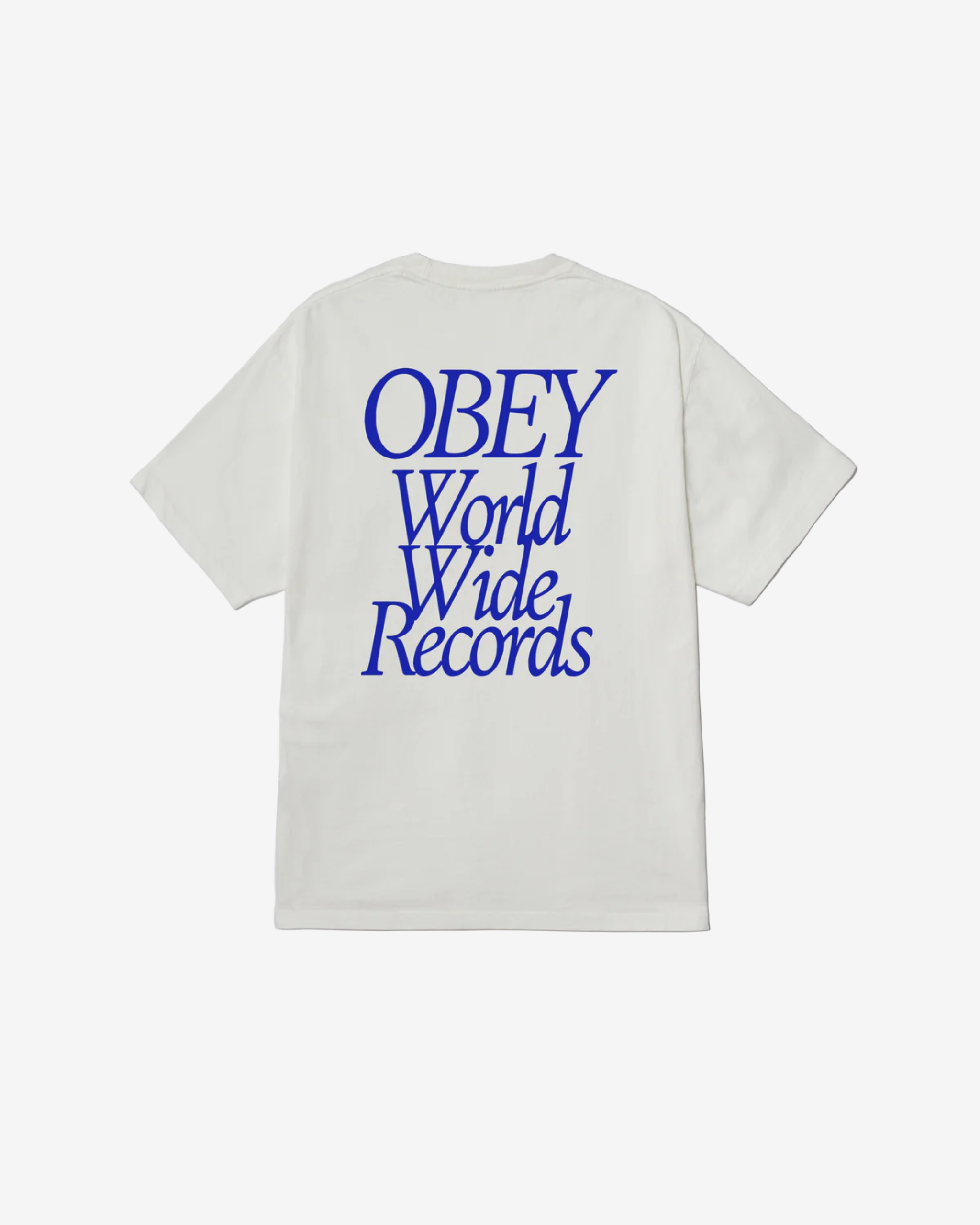 Worldwide Records Tee White