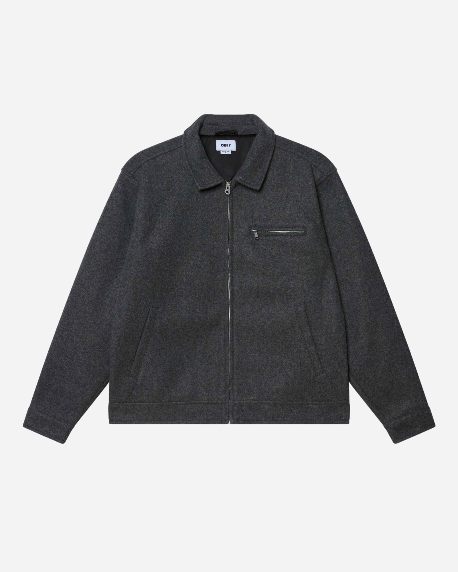 Lenox Zip-Jacket Dark Grey