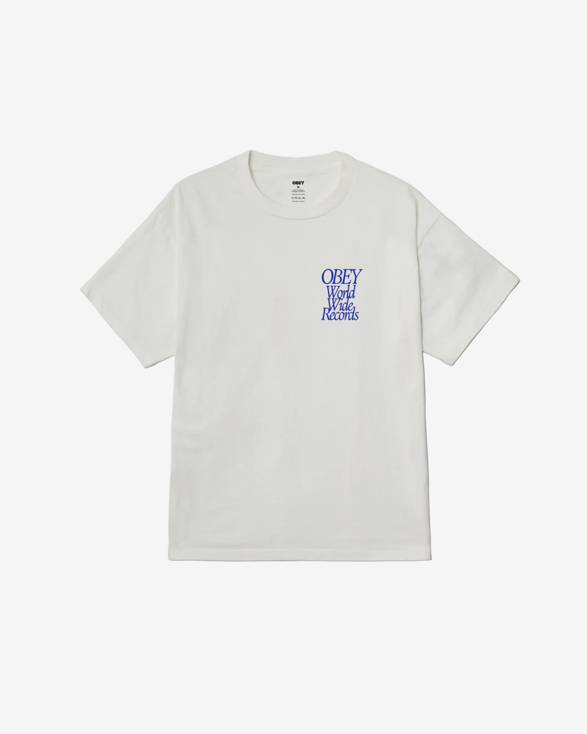 Worldwide Records Tee White