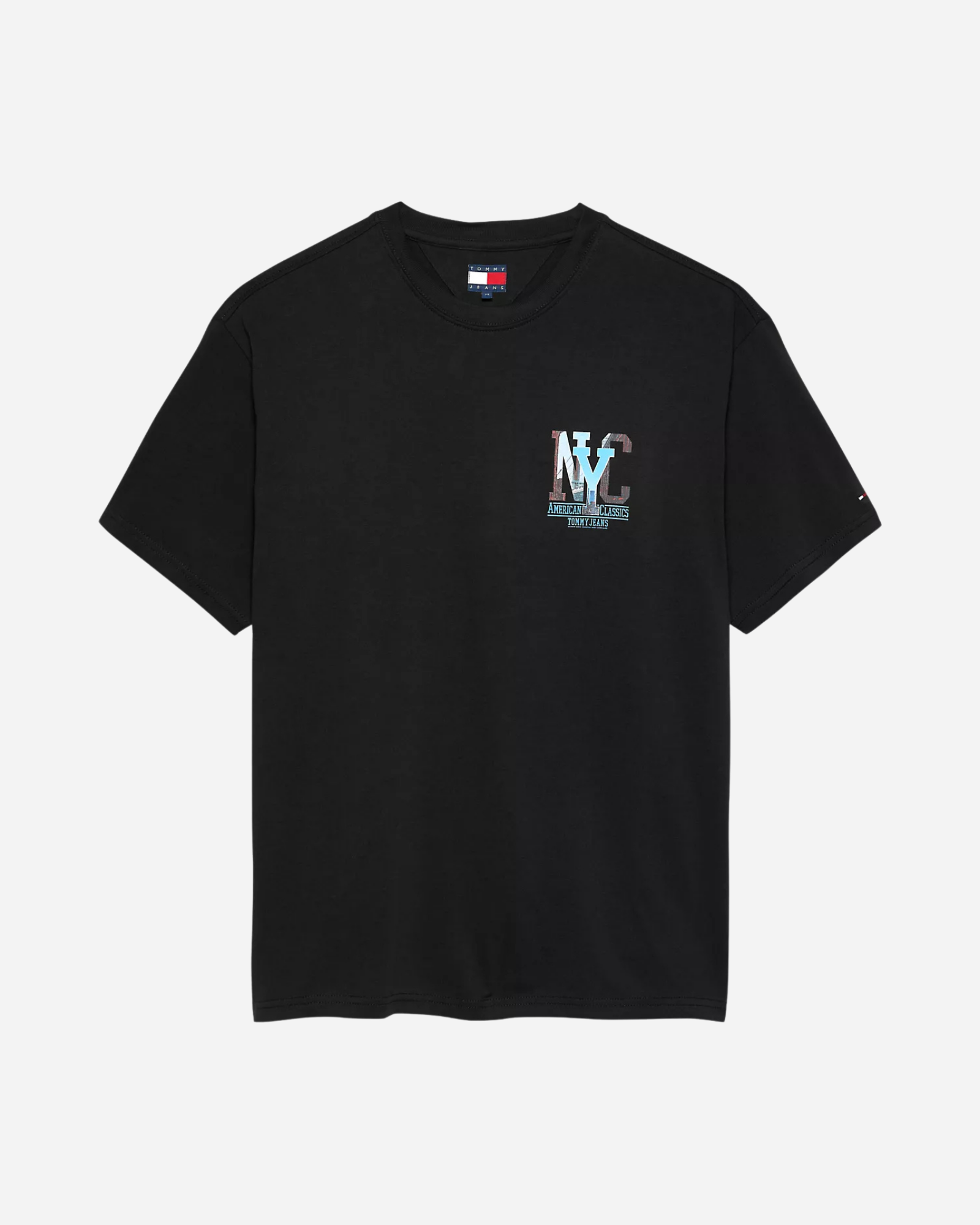 Relax Novelty Graphic Tee Black