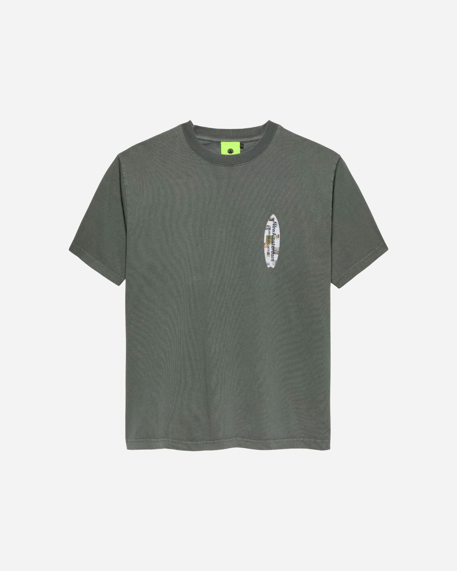 Surf Zine Tee Shark Green