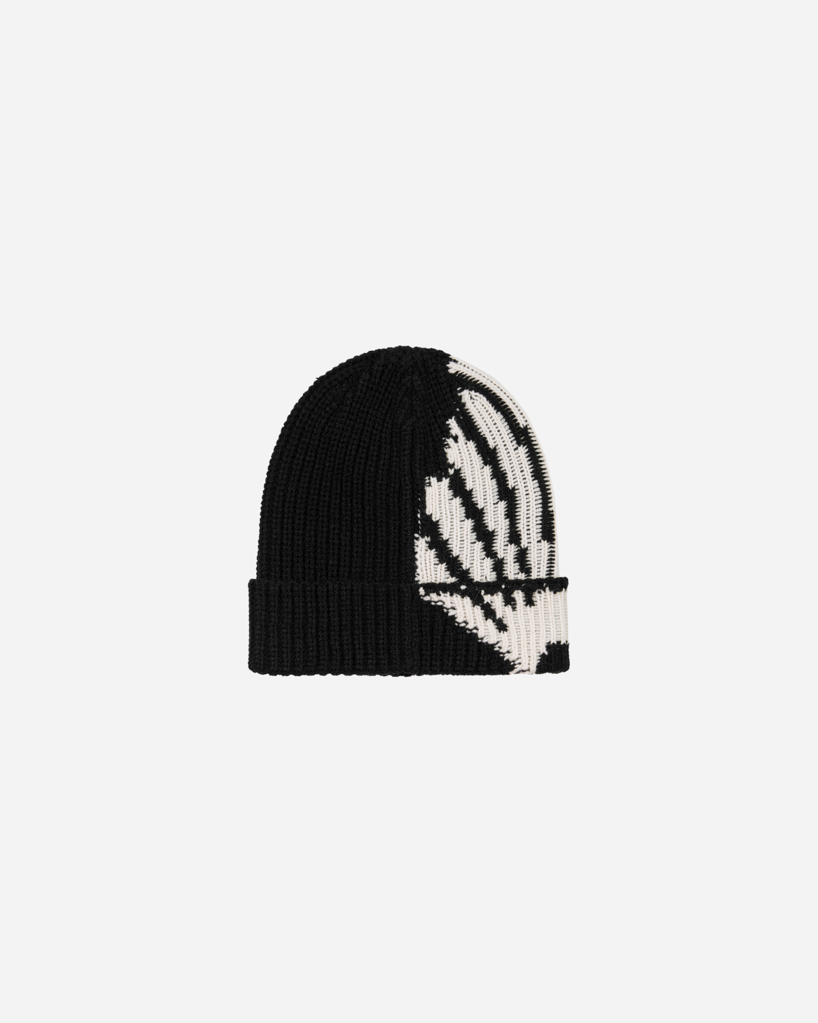 Oyster Beanie Black/Ecru