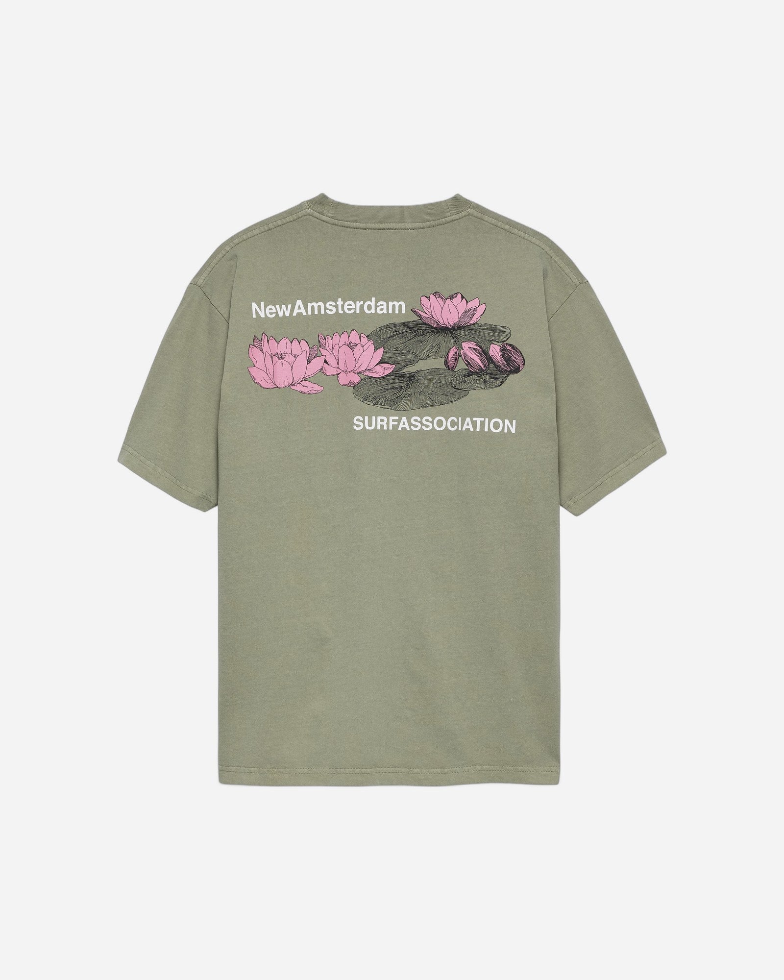 Lilies Tee Sea Grass — New Amsterdam Surf Association