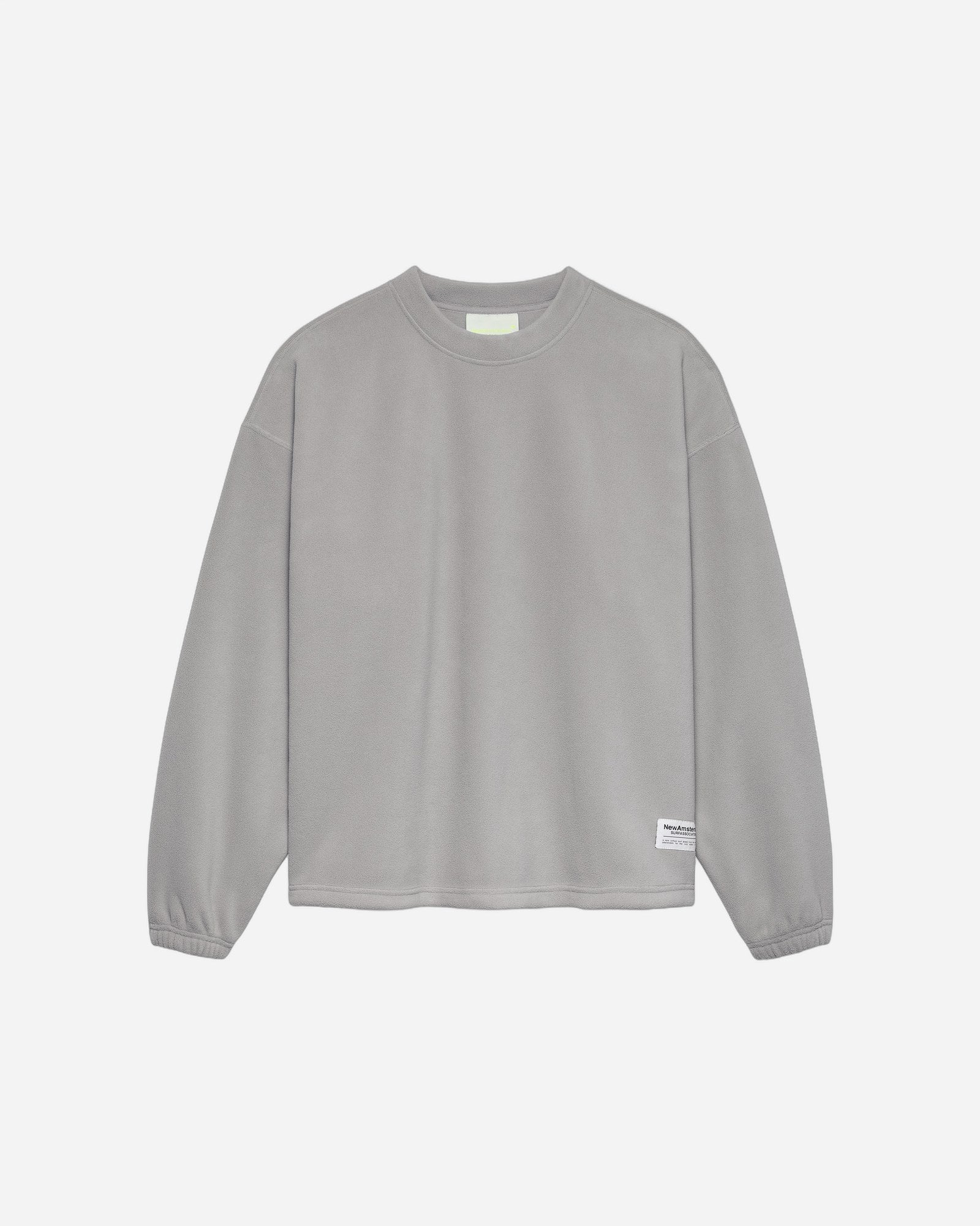 Fleece Crewneck Stone — New Amsterdam Surf Association