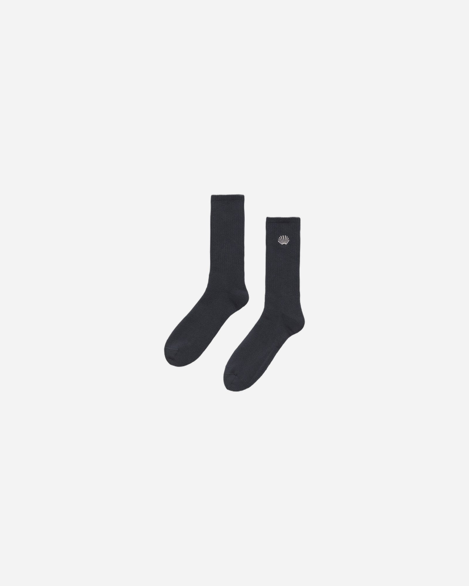 Embroidered Socks Caviar — New Amsterdam Surf Association