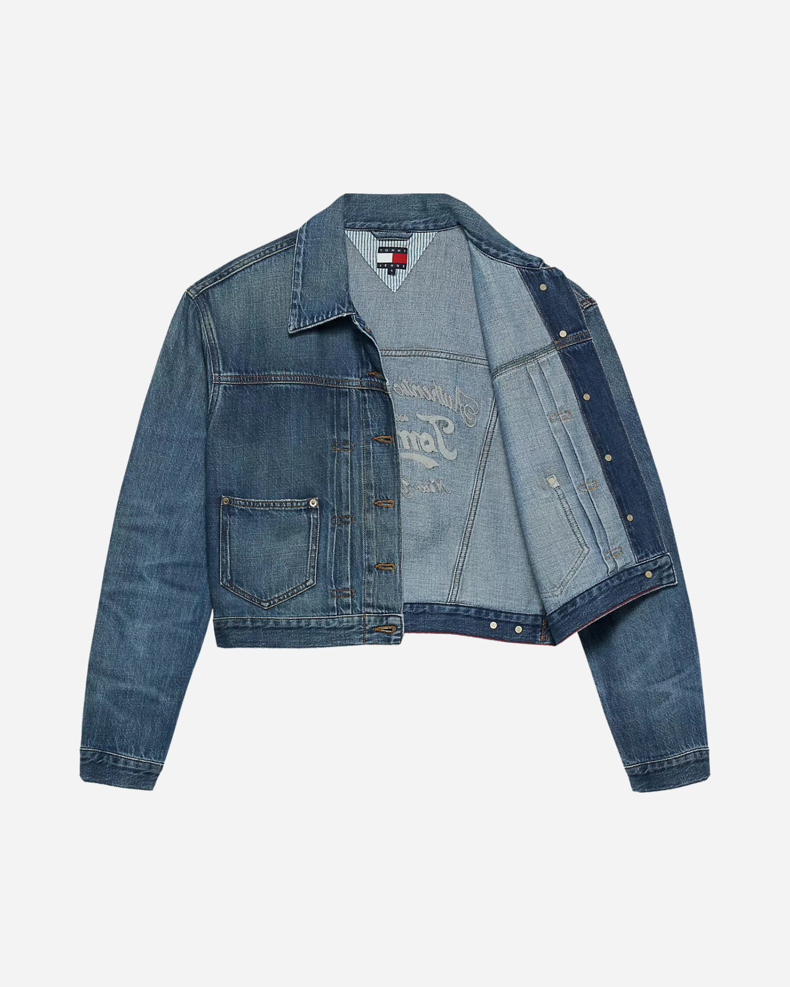 Wmns Pleated Trucker Jacket