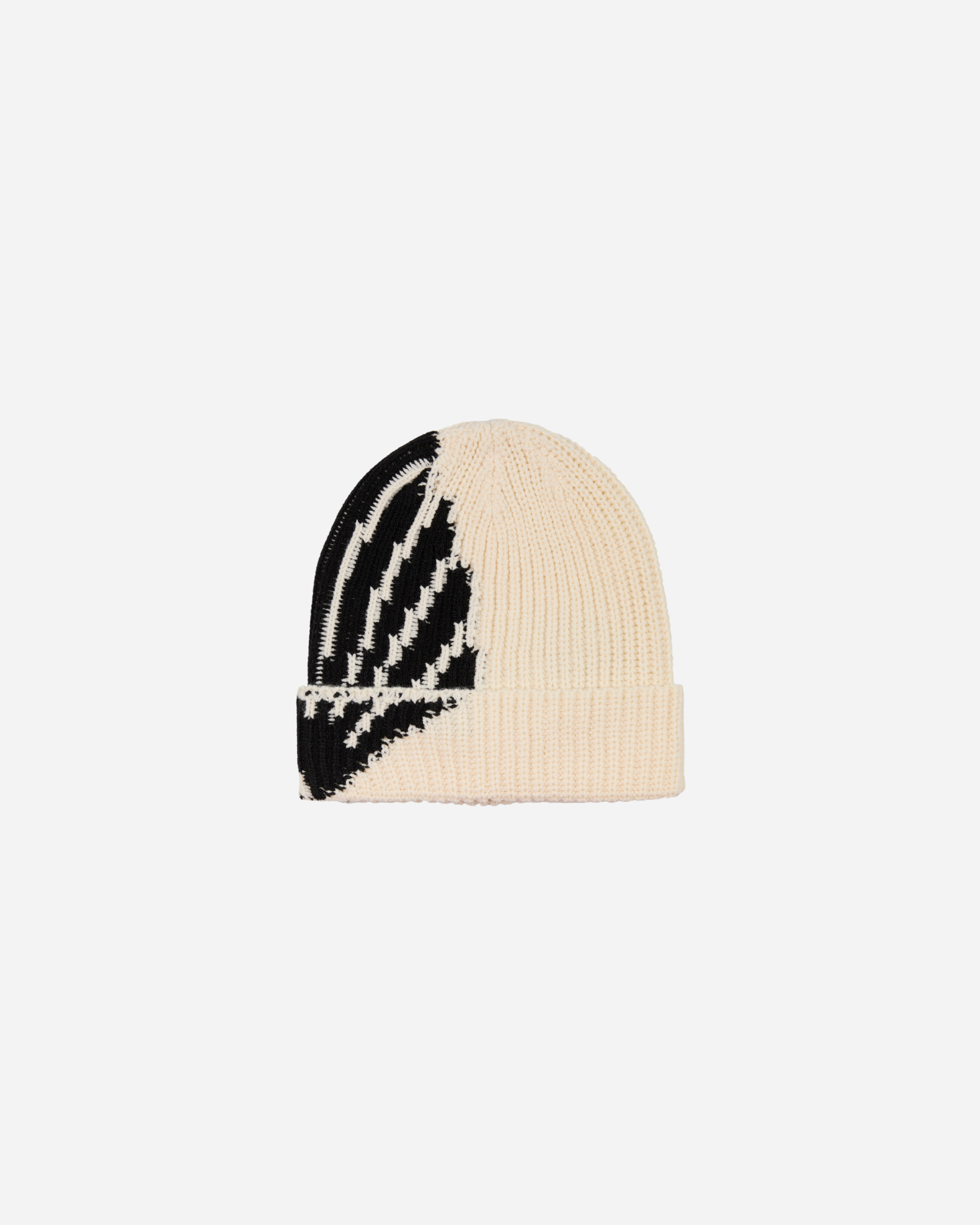 Oyster Beanie Ecru/Black