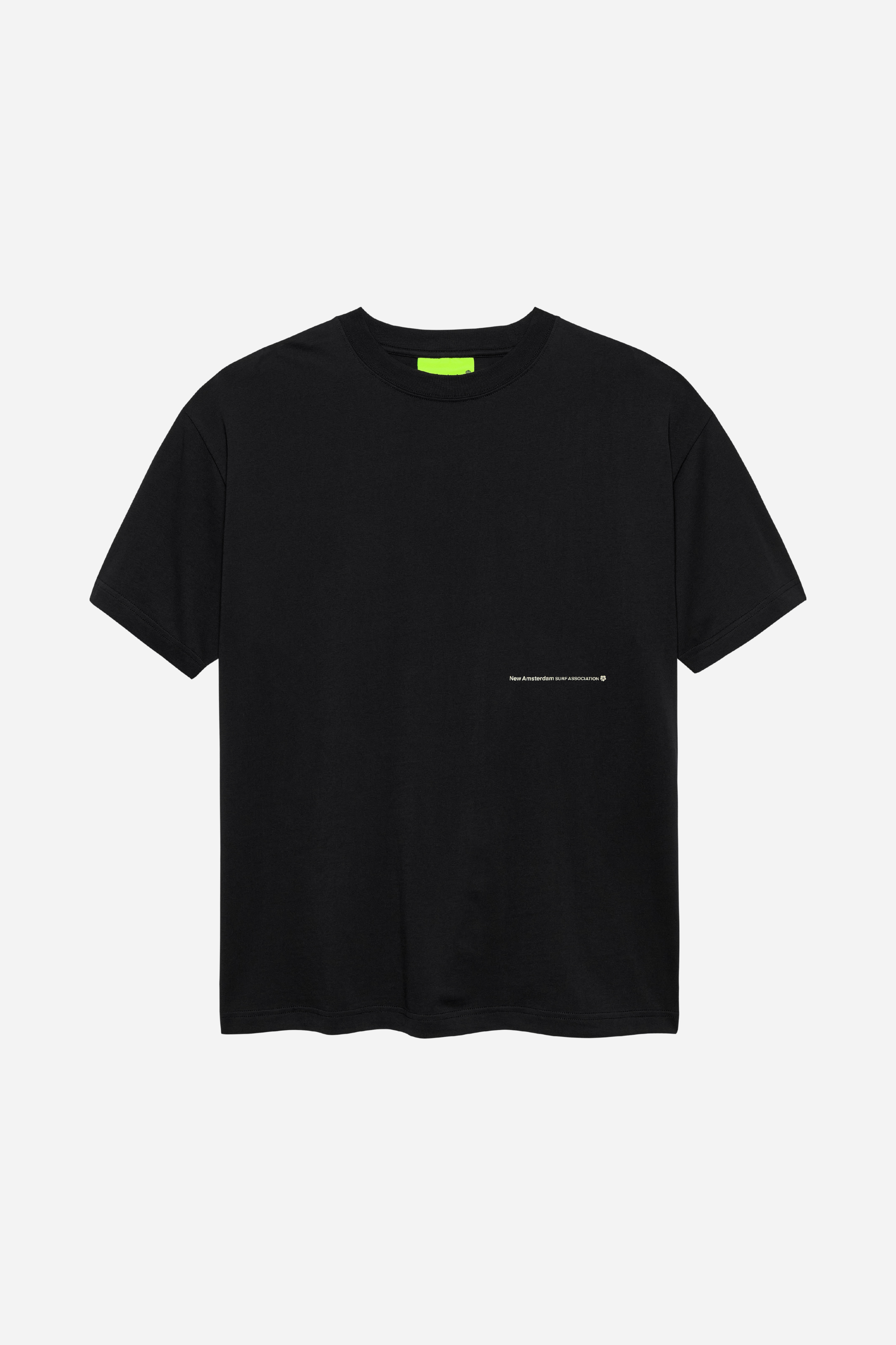 Hibiscus Tee Black