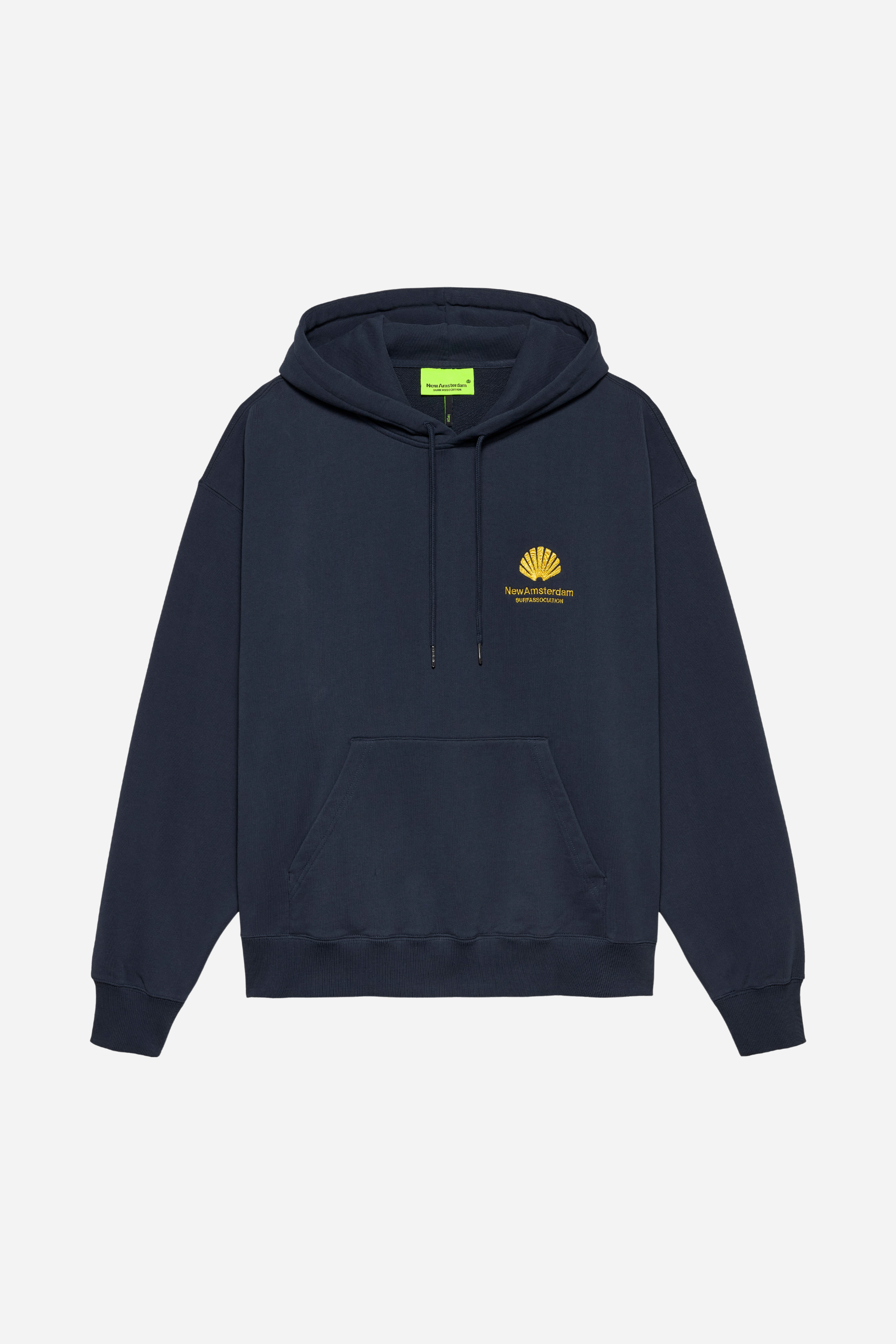 Logo Hoodie Navy Blazer/Sun Yellow