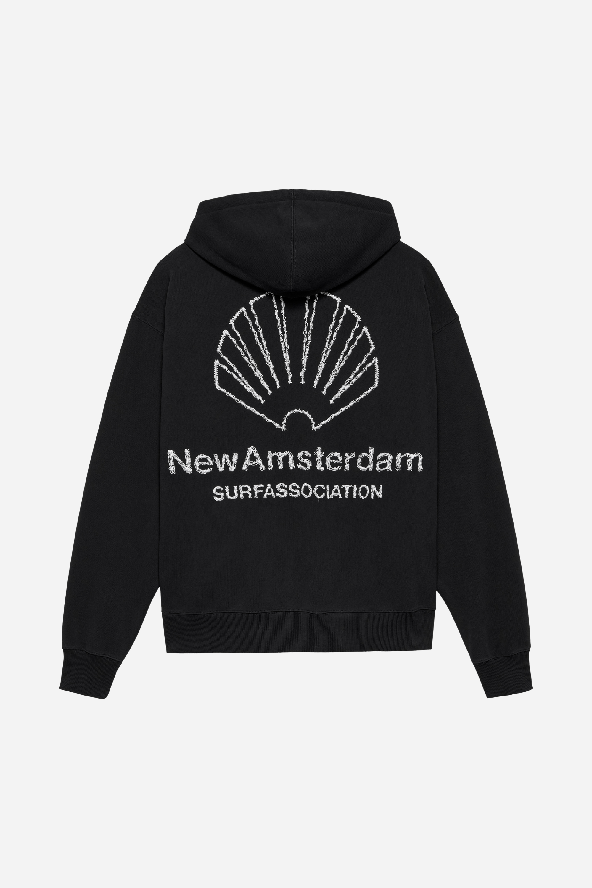 Logo Hoodie + Black/White