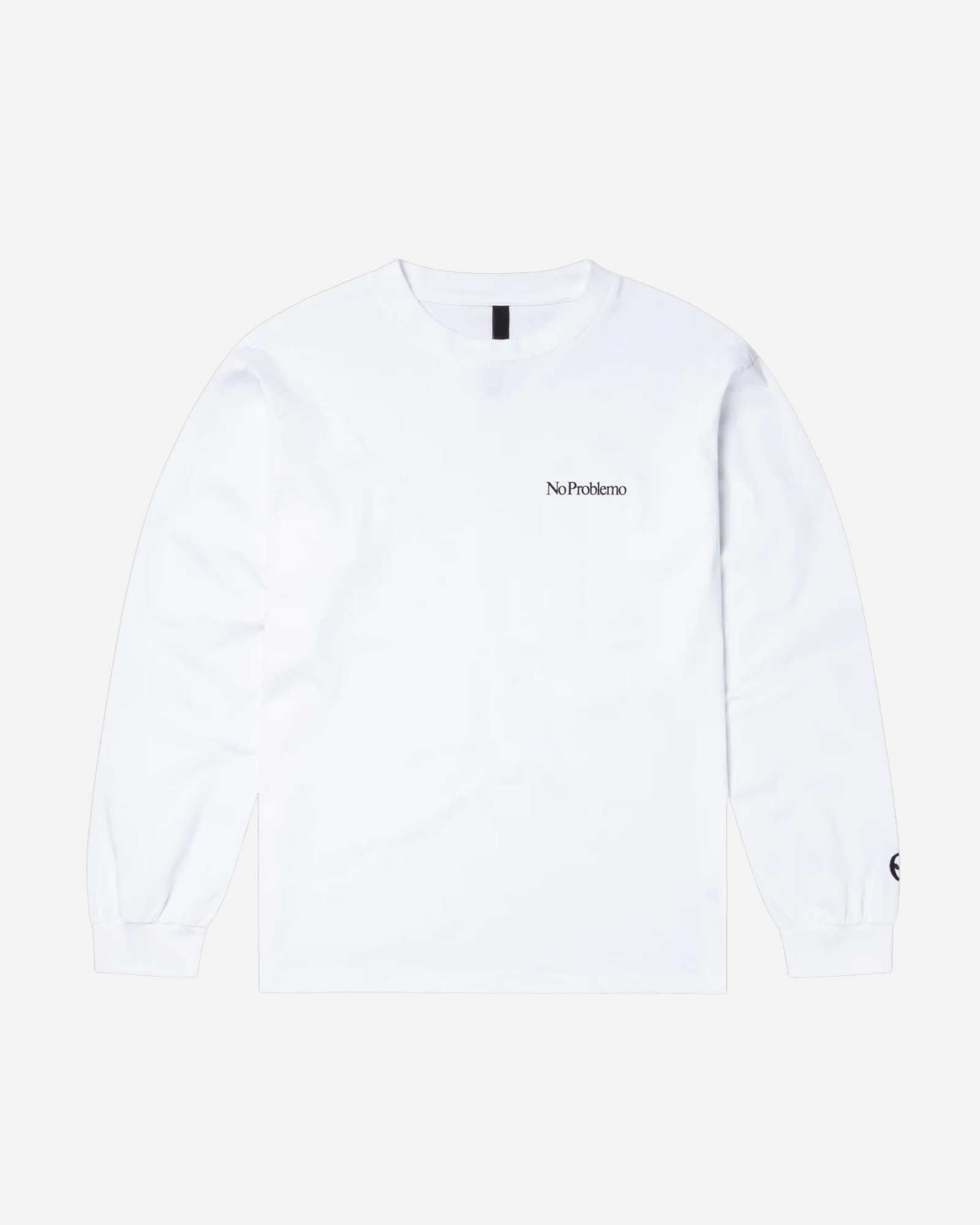 Mini Problemo L/S Tee White