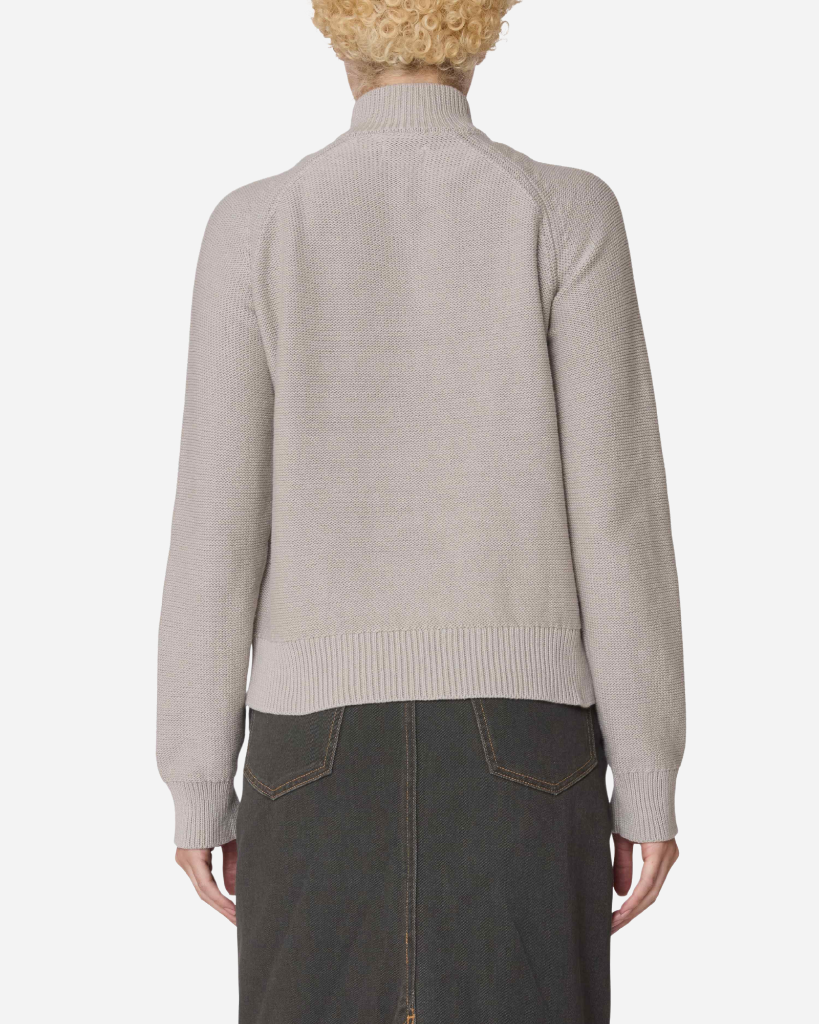 Zip Mock Sweater