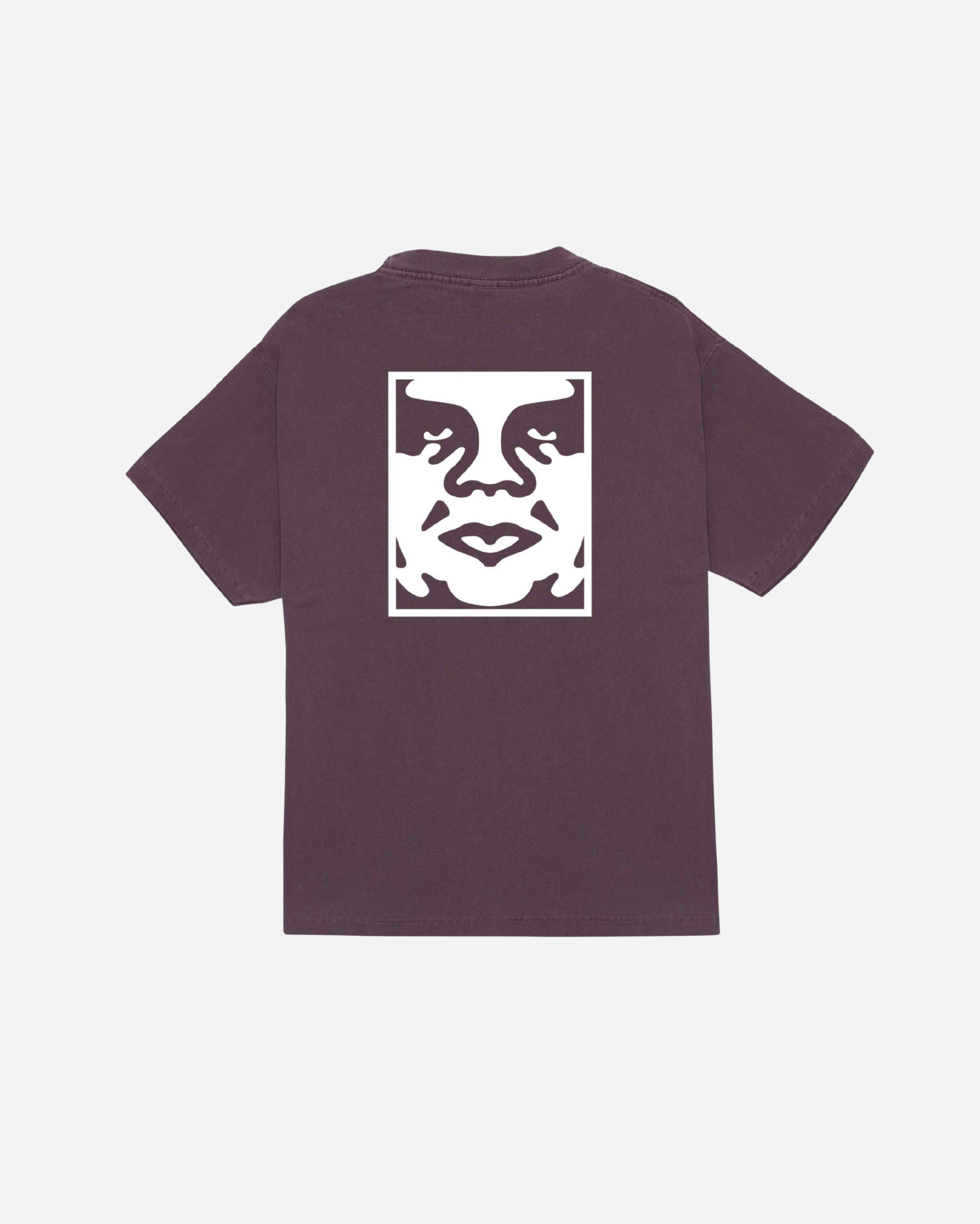 Bold Icon Face Tee Pigment Purple