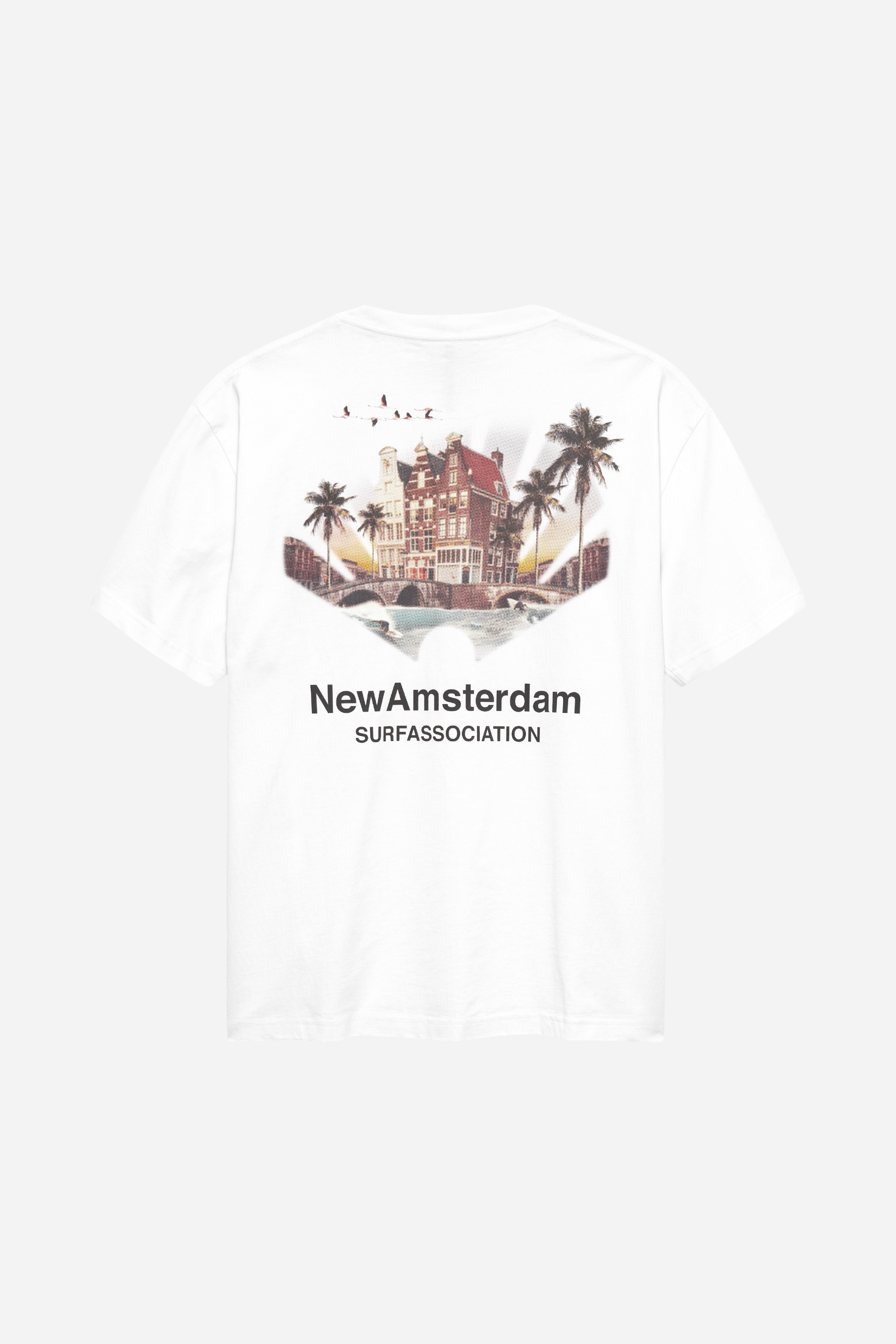 Tropical Tee White