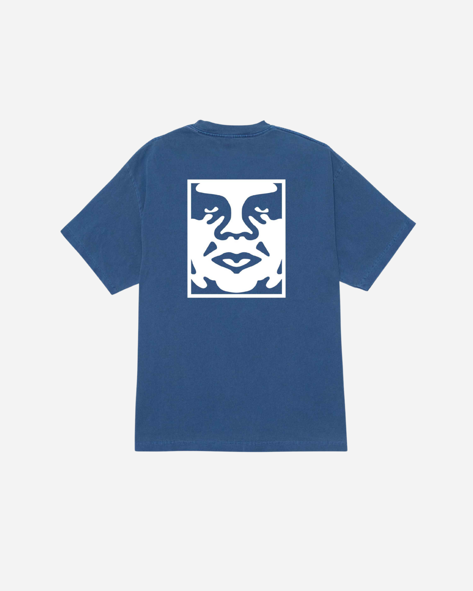 Bold Icon Face Tee Pigment Blue