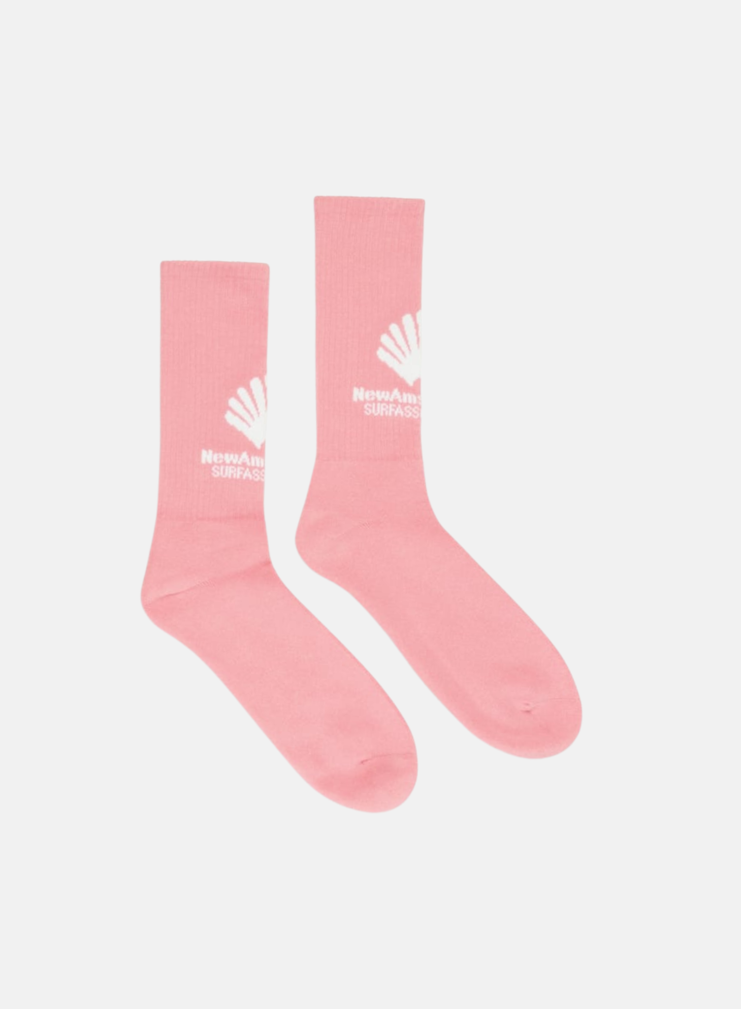 New Amsterdam Surf Association Logo Socks Rosebloom - Hympala Store