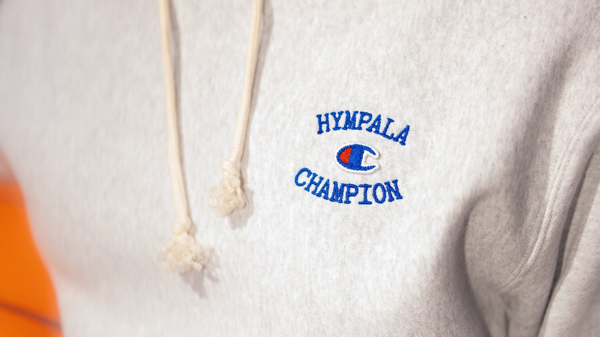 x Champion Reverse Weave Hoodie Grey