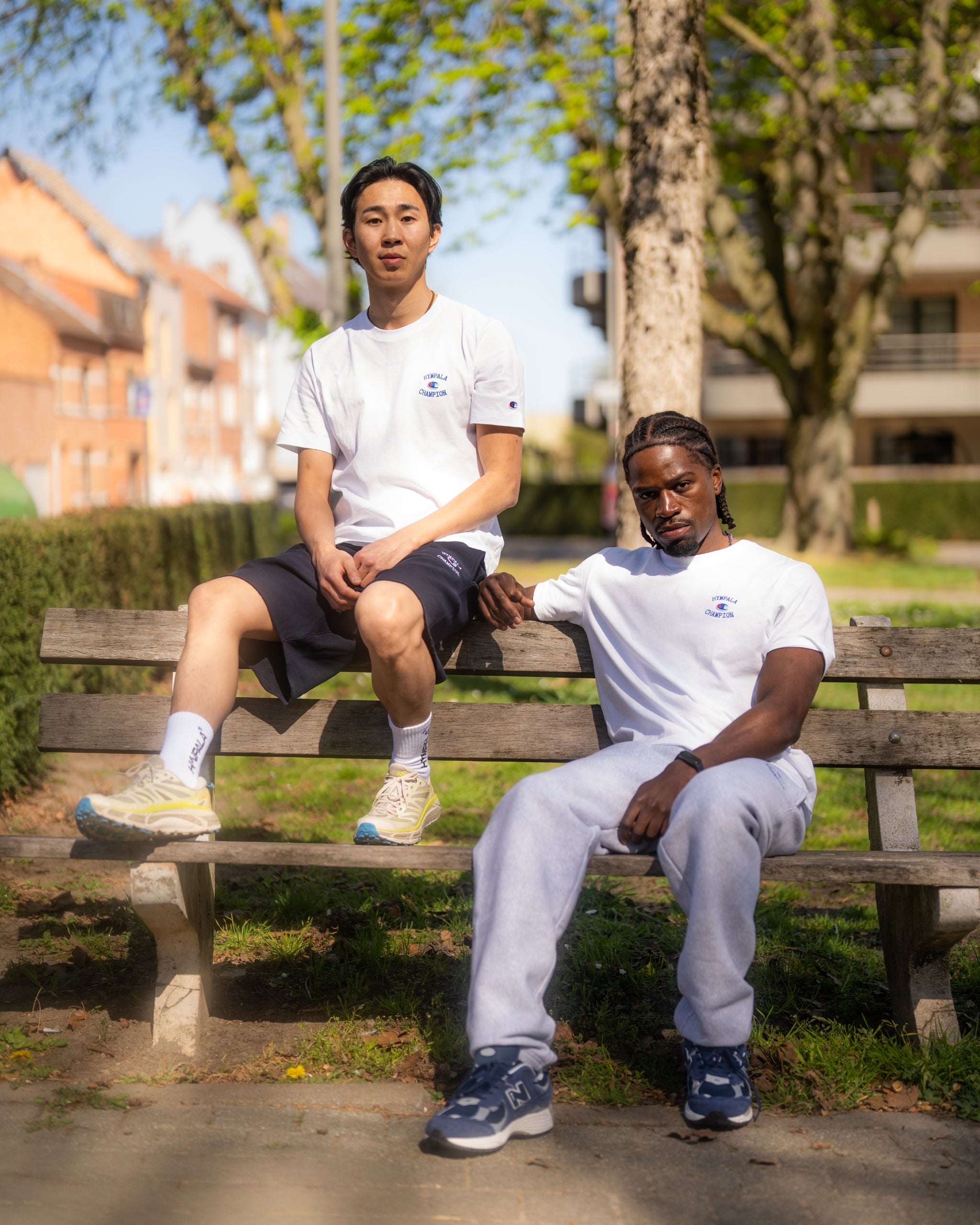 x Champion Reverse Weave Tee White