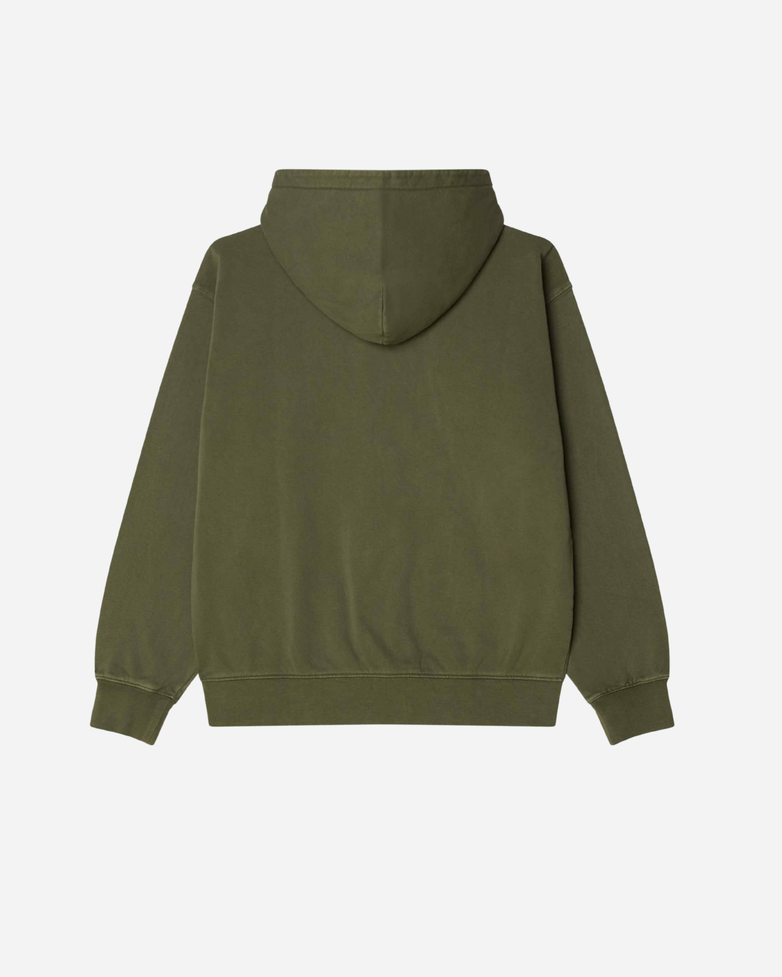 Hybrid Faded Zip-Hoodie Washed Green