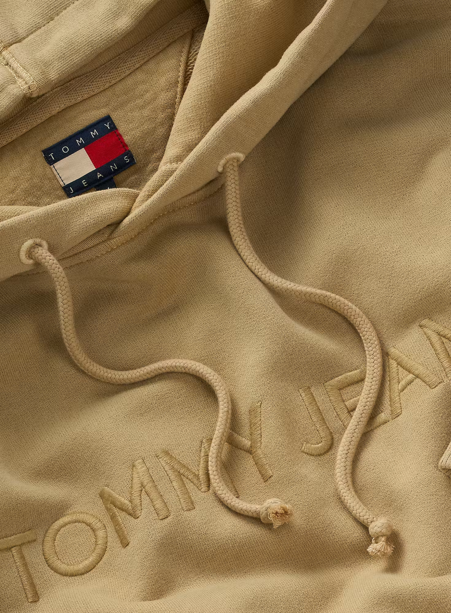 TJM Relaxed TJ Label Hoodie Brown