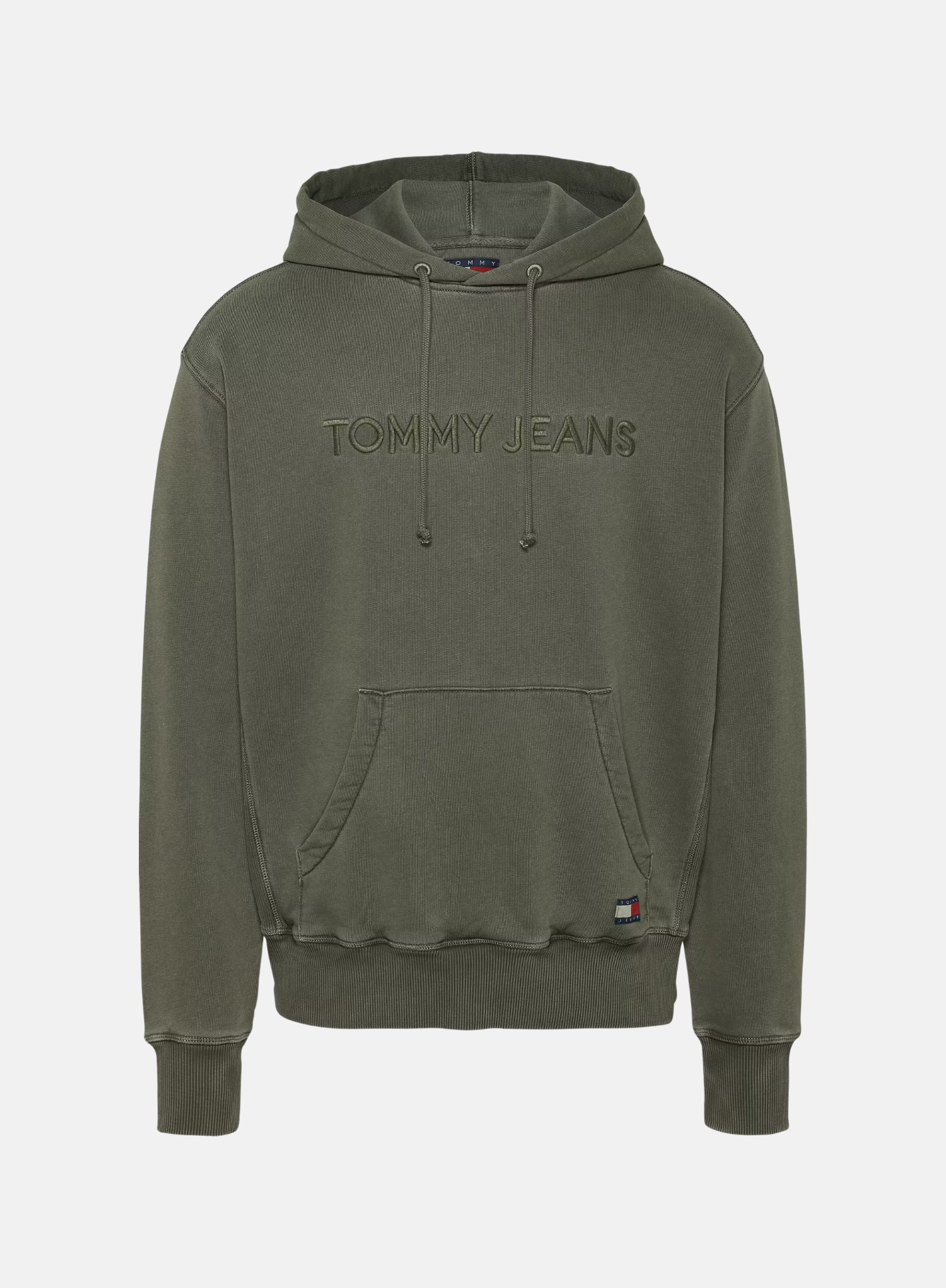 TJM Relaxed TJ Label Hoodie Dark Green