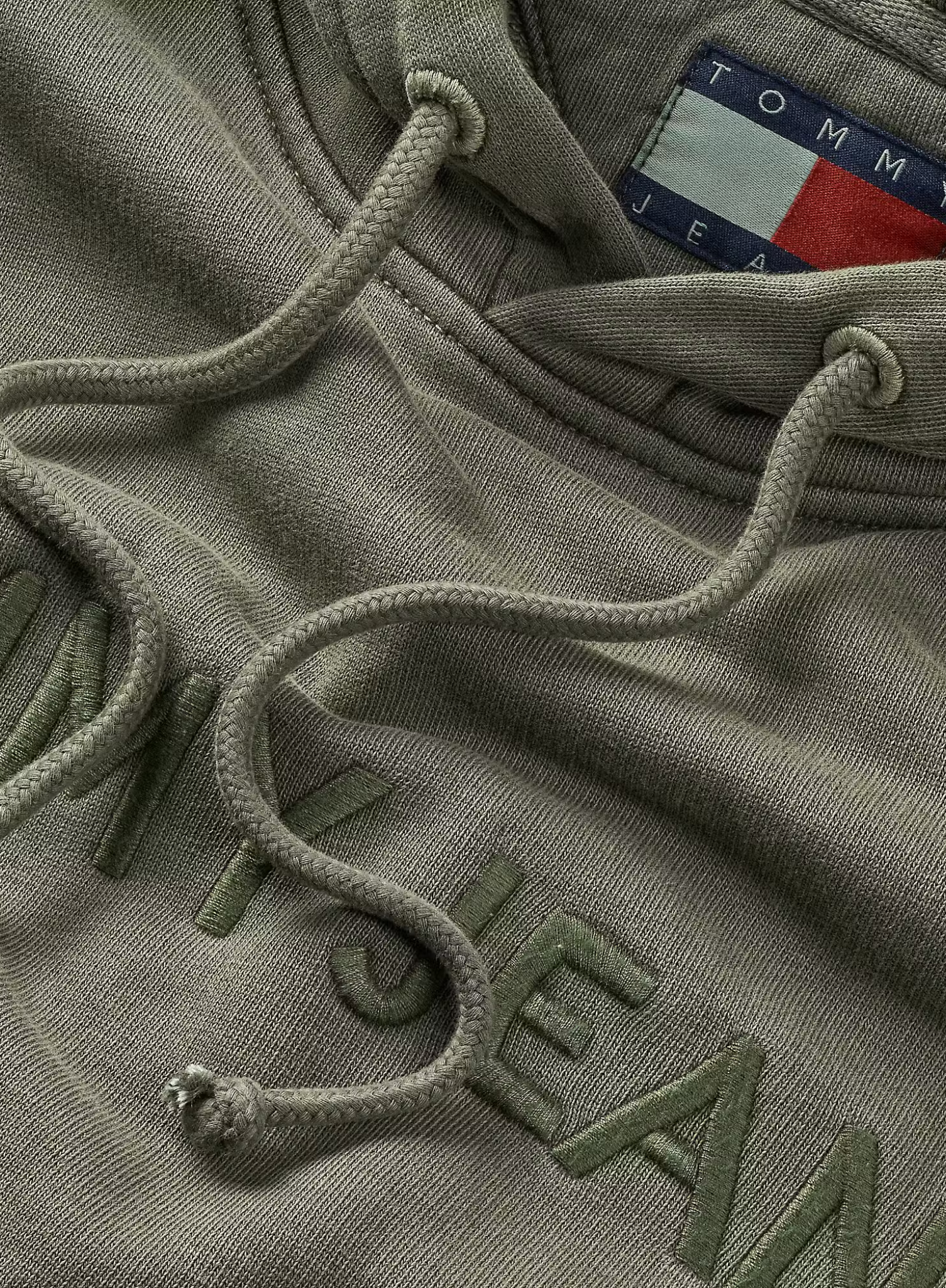 TJM Relaxed TJ Label Hoodie Dark Green