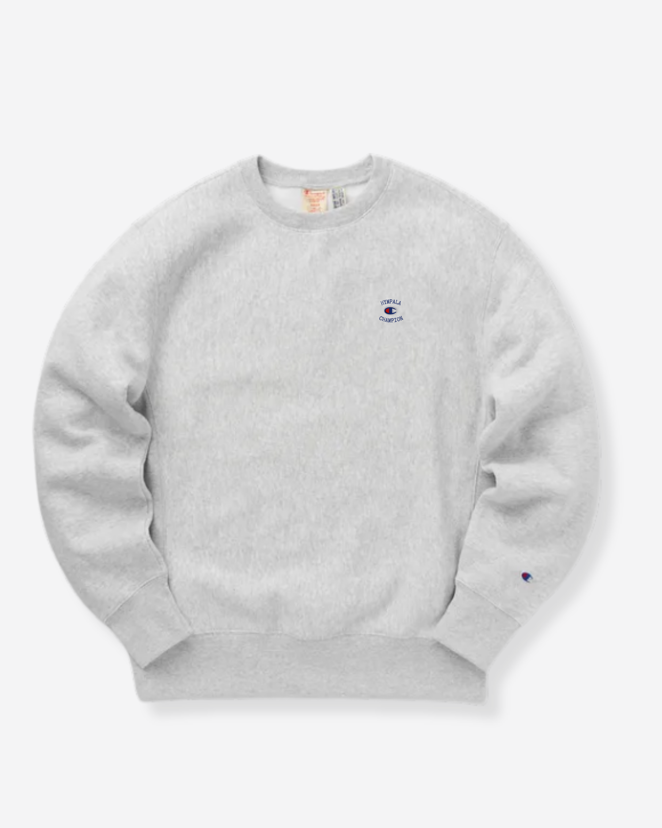 x Champion Reverse Weave Soft Fleece Crewneck Grey