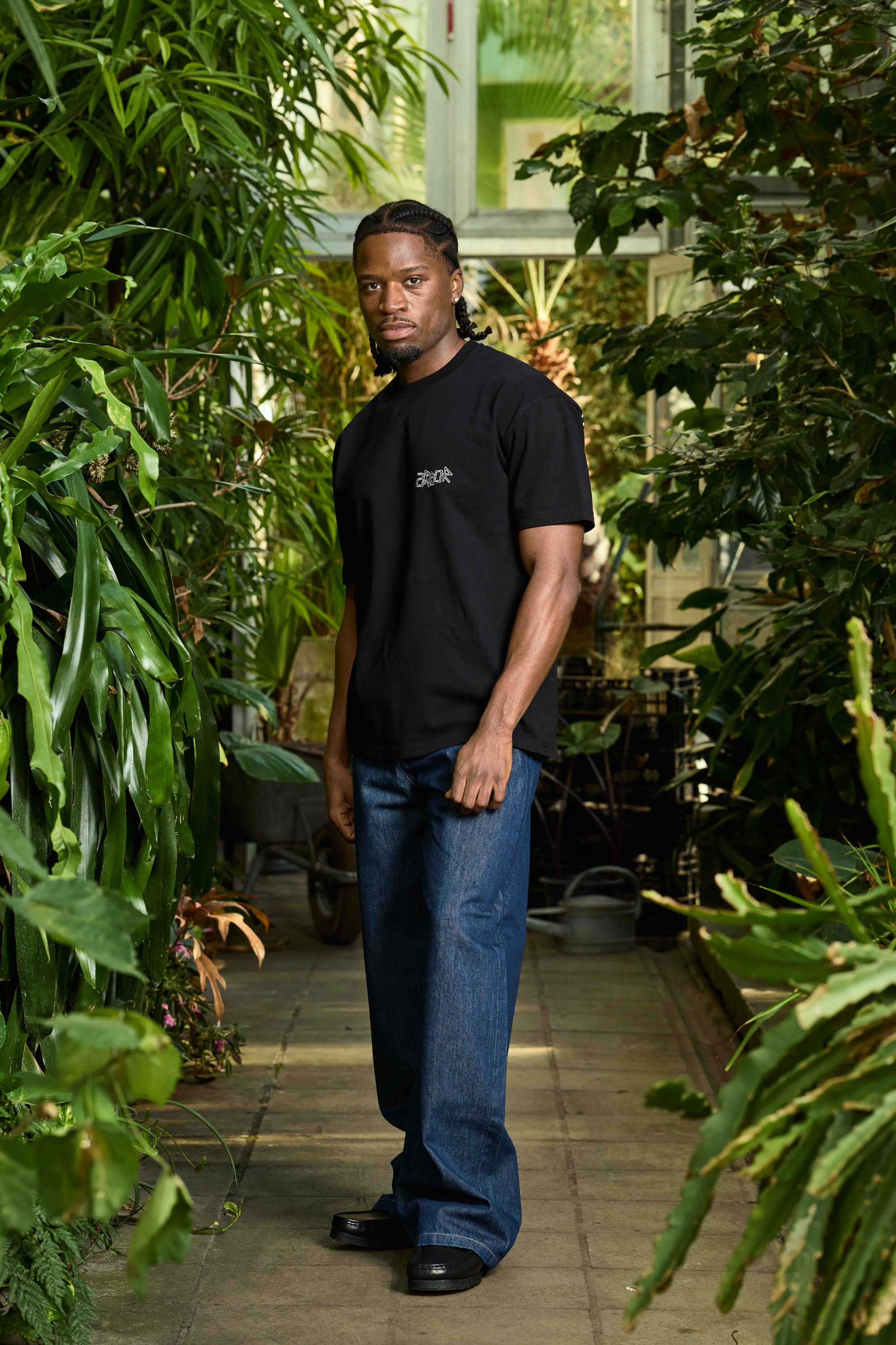 Minimal Logo Tee Black