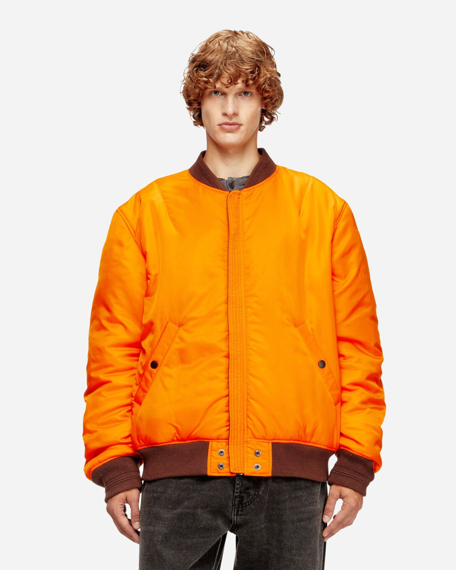 J-Held Reversible Bomber Jacket Brown