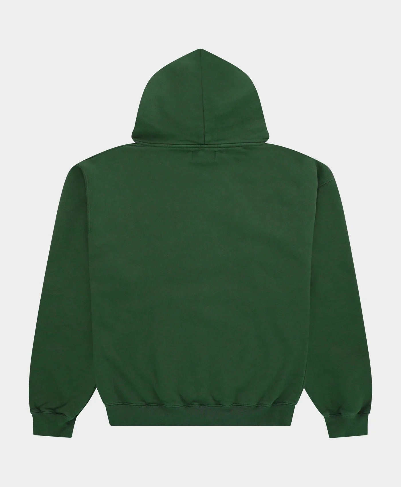Distressed Flower Hoodie Green