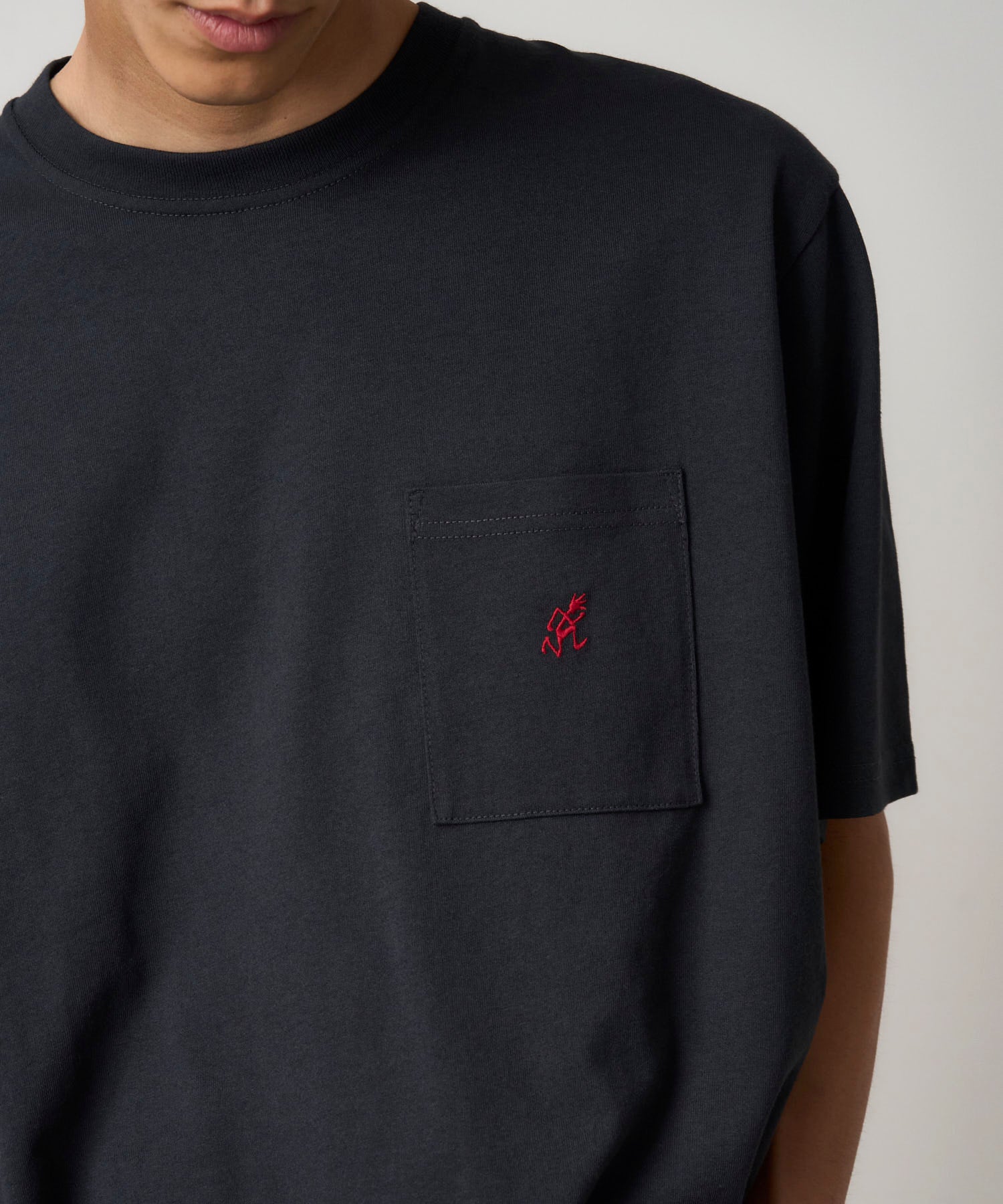 One Point Tee Vintage Black