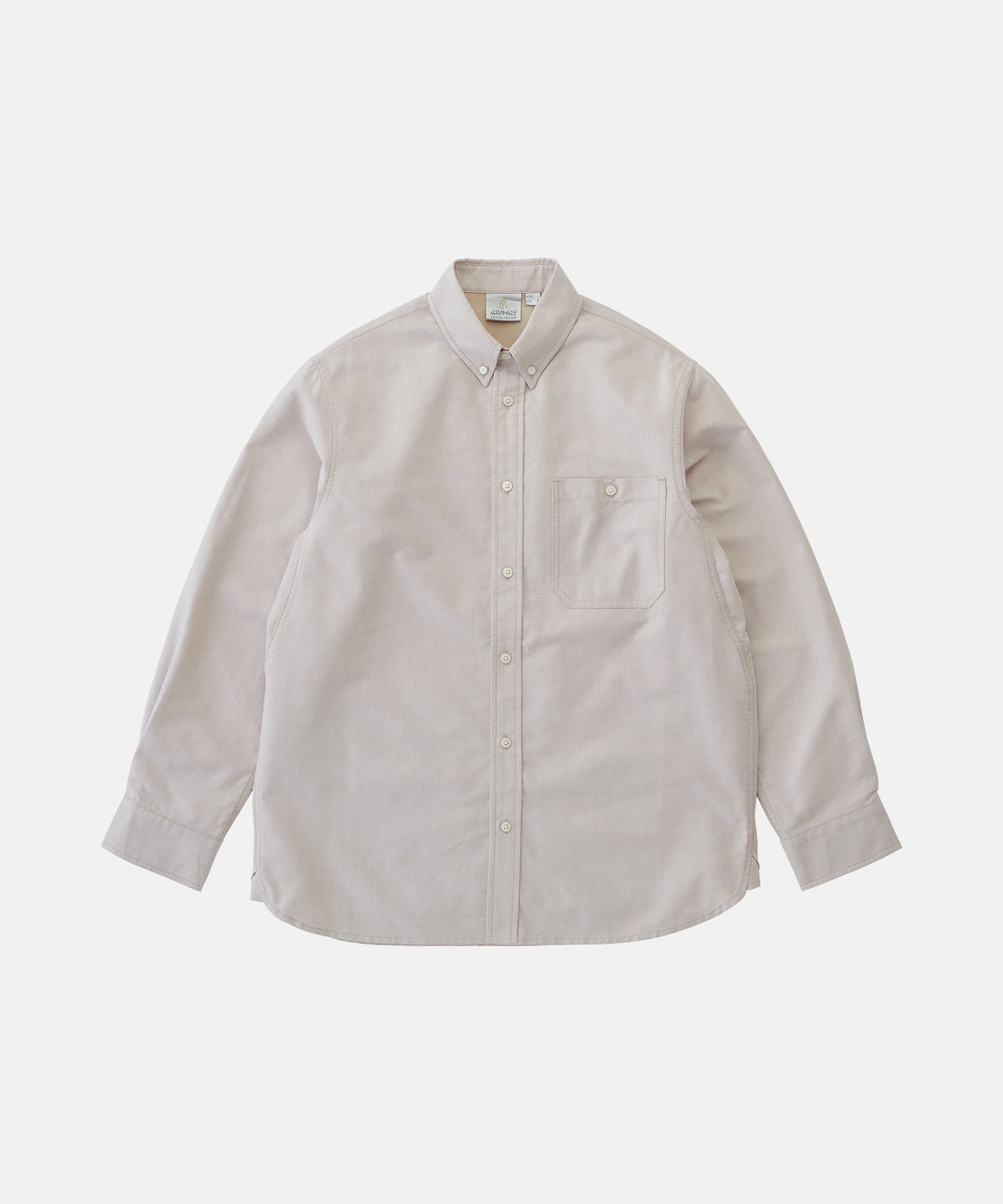 Oxford Button Down Stance Shirt Ecru