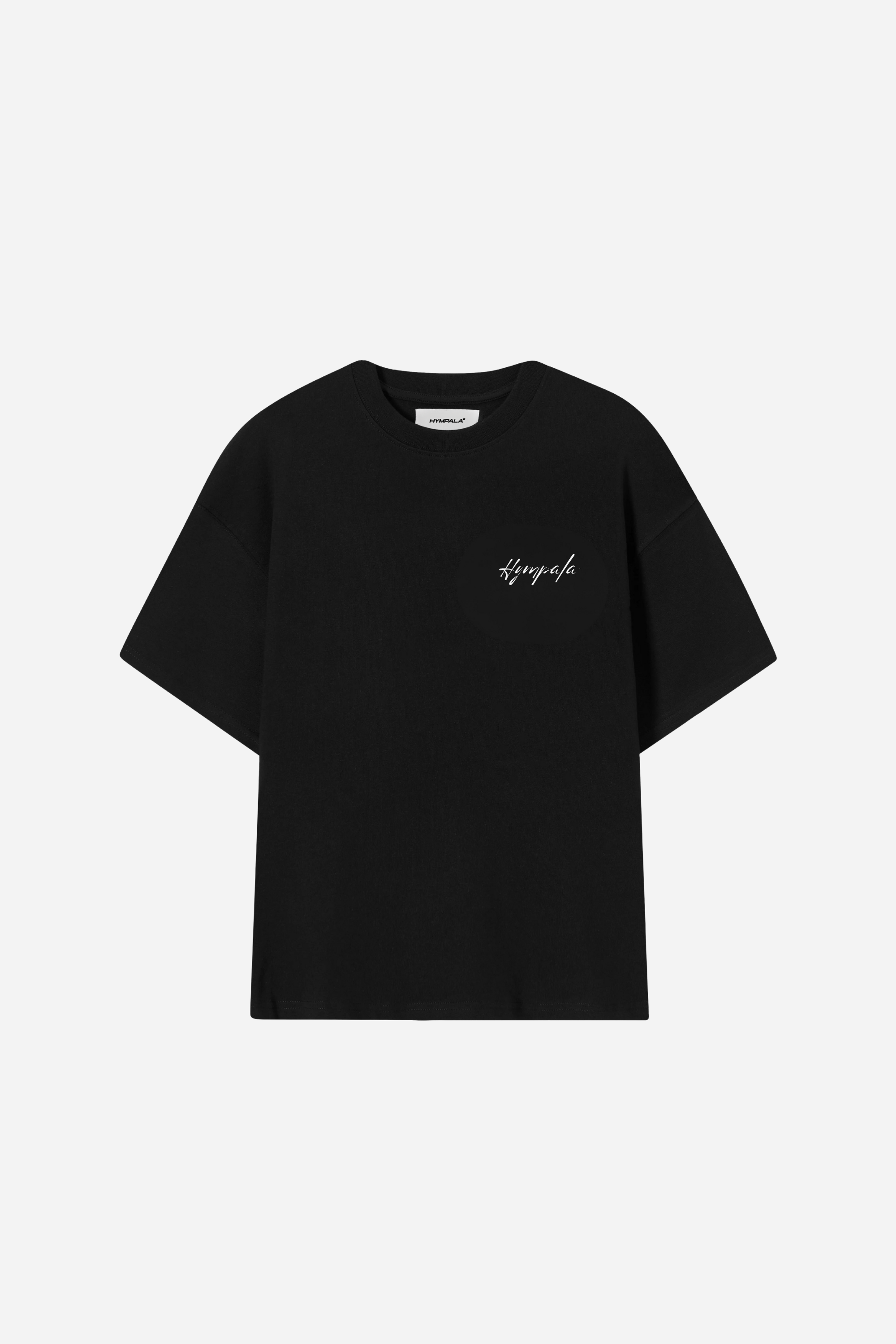 Heartprint Tee Black
