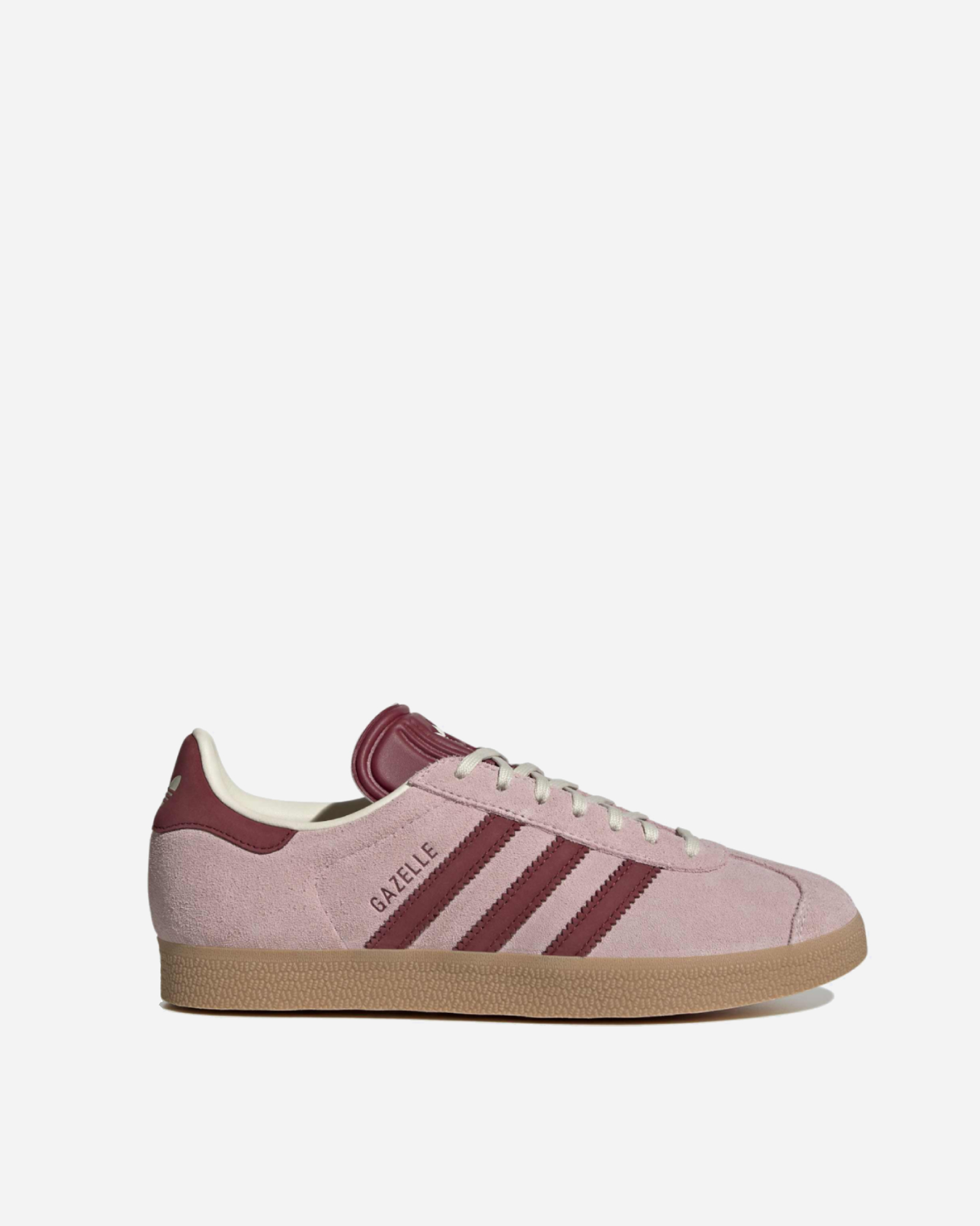 Womens Gazelle Indoor Clear Pink/Noble Maroon/Cream White