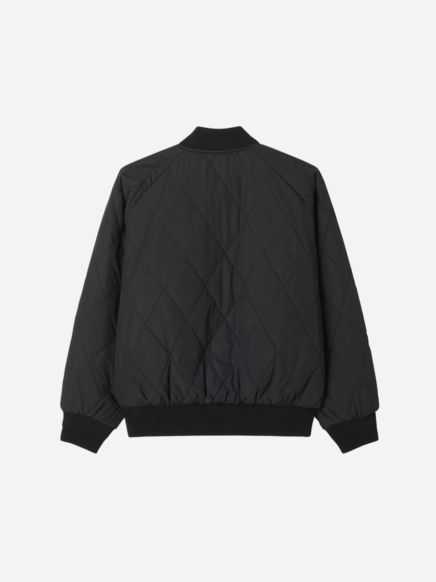 Lizet Quilted Bomber Black