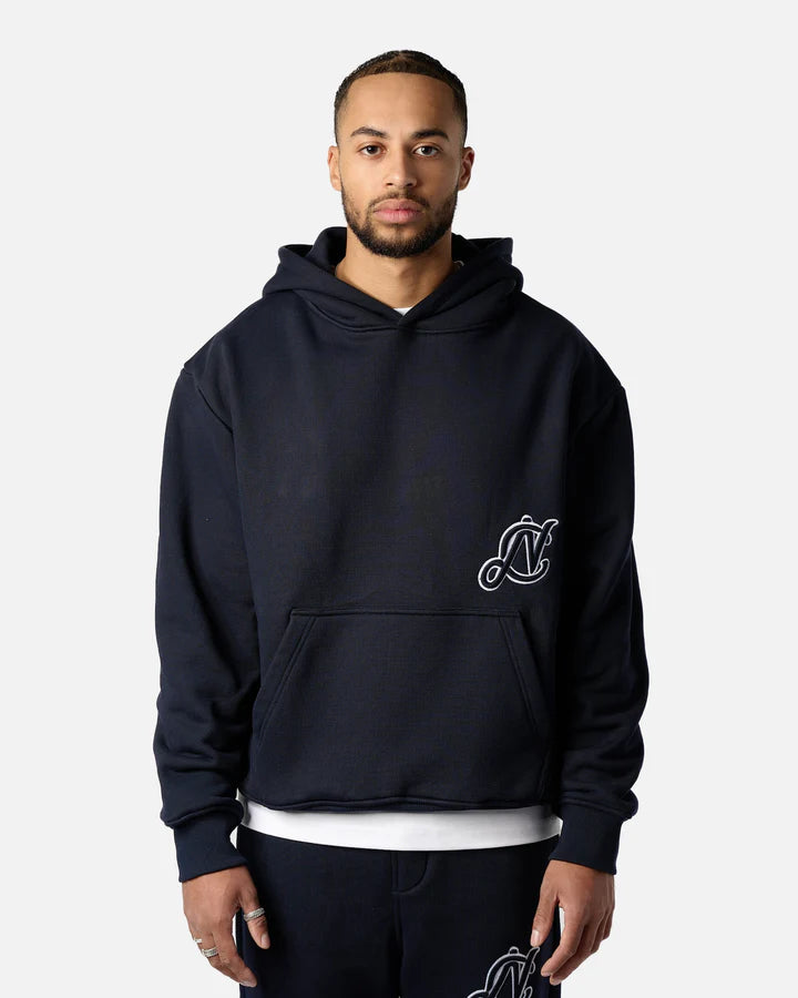 CN. Varsity Hoodie Navy
