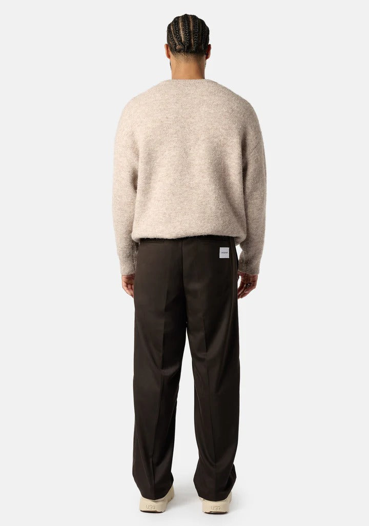 Wide Leg Trousers Chocolate