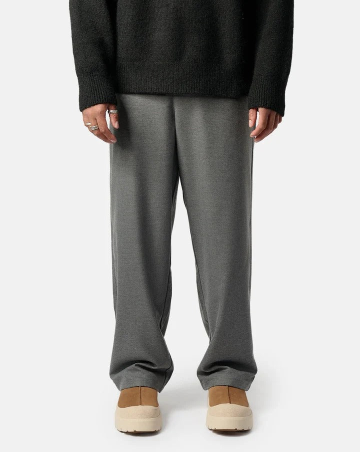 Wide Leg Trousers Grey