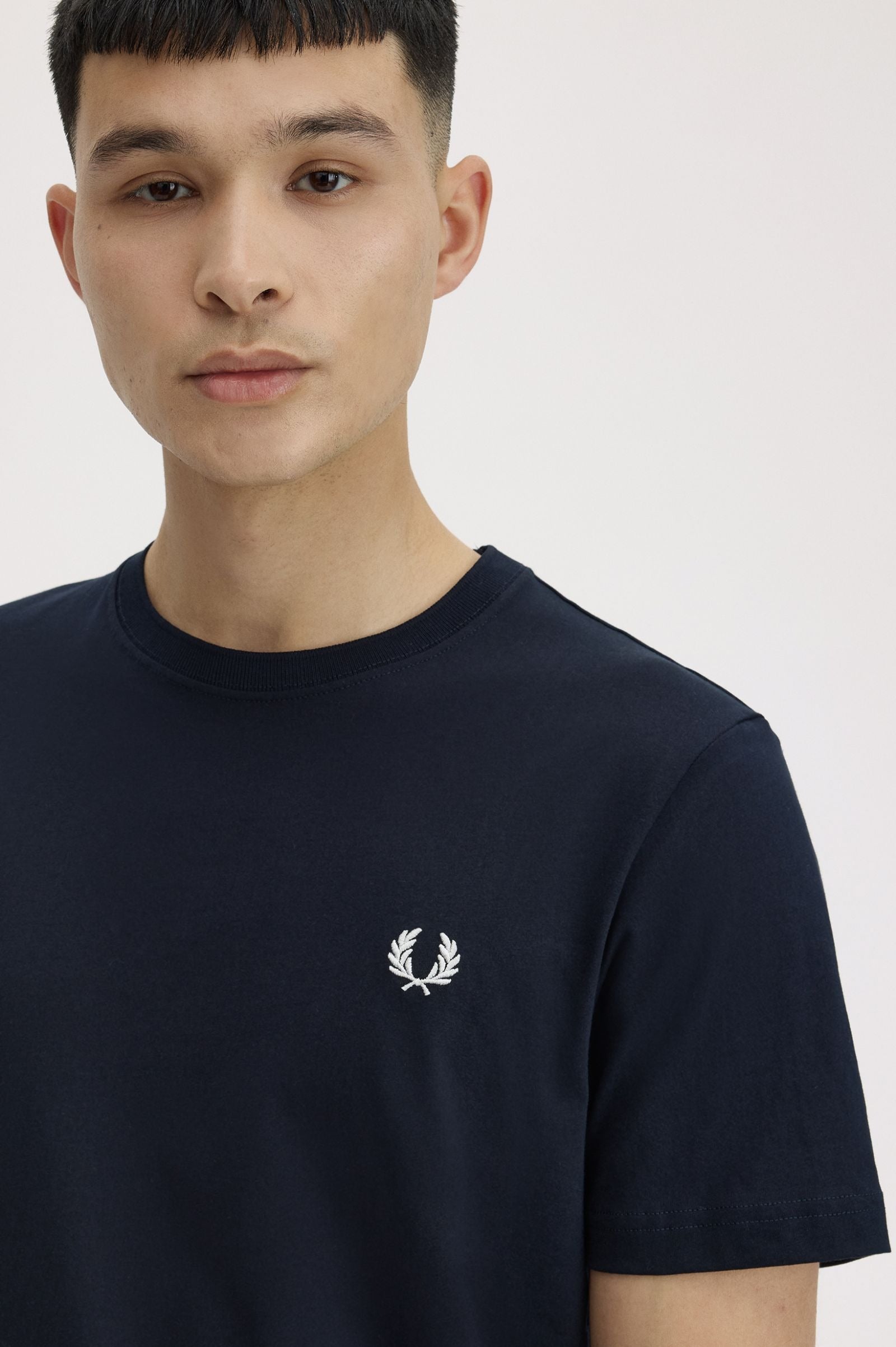 Fred Perry Crew Neck T-shirt Navy