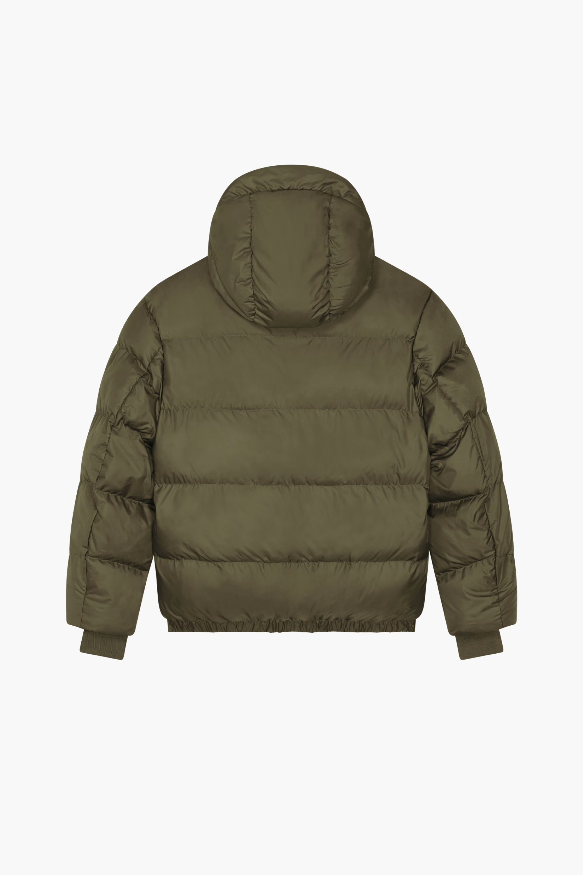 Oversized Puffer Jacket Khaki