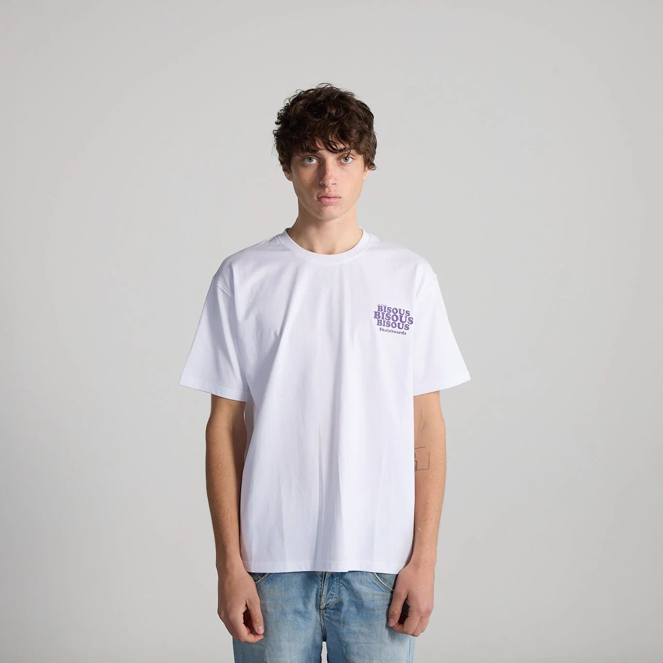 Tee Grease White