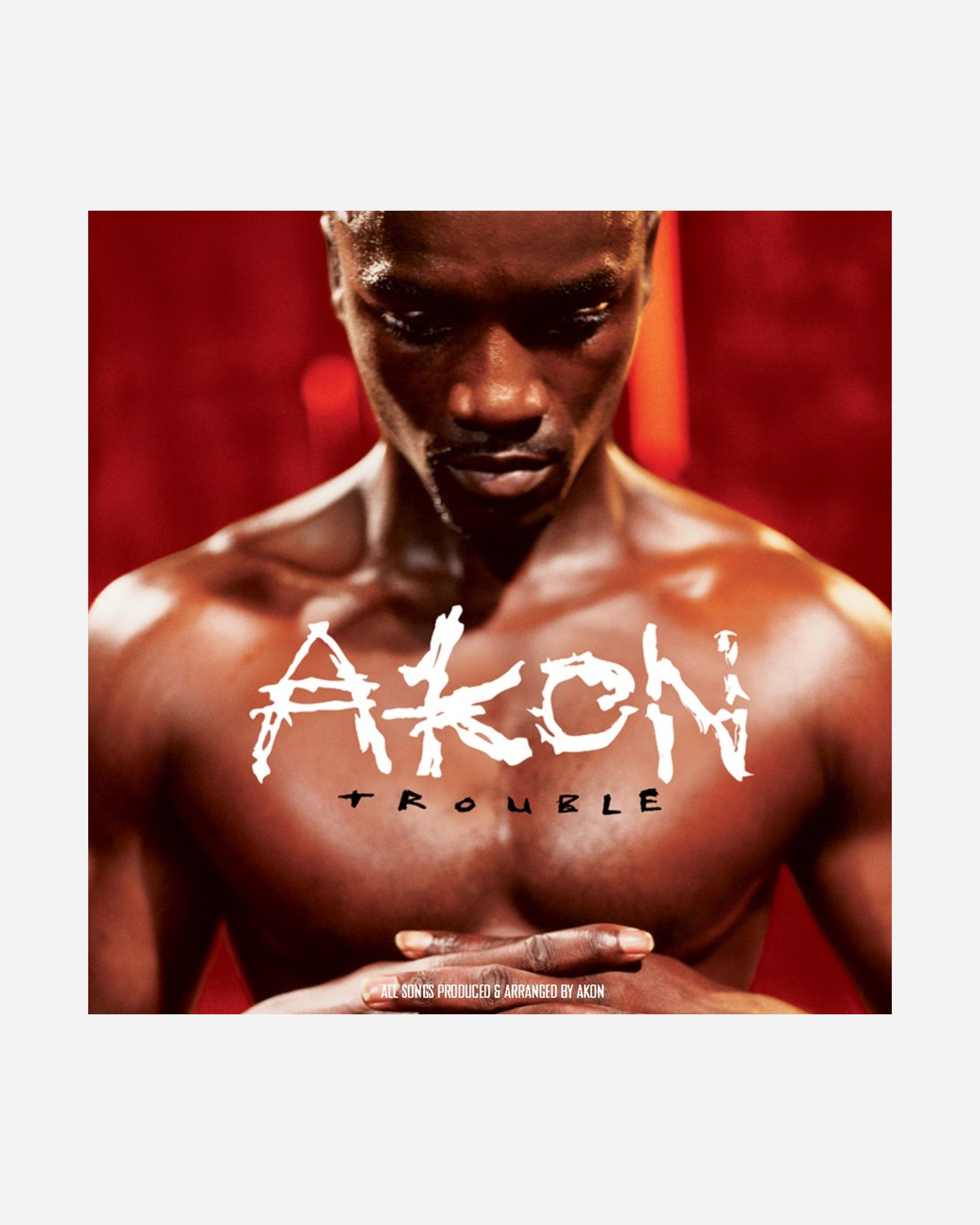 Akon - Trouble vinyl LP cover