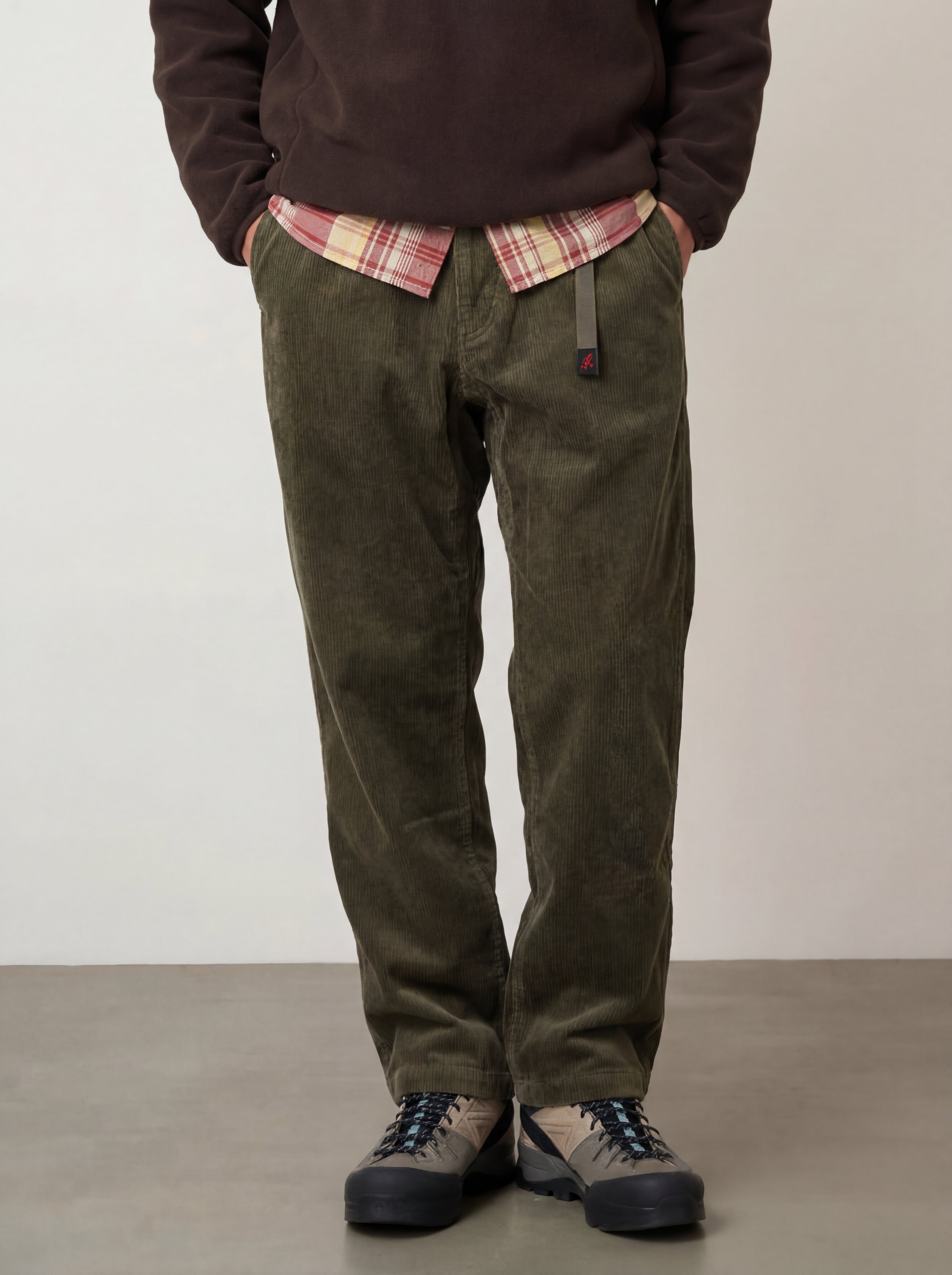 Corduroy Gramicci Pant Olive Green