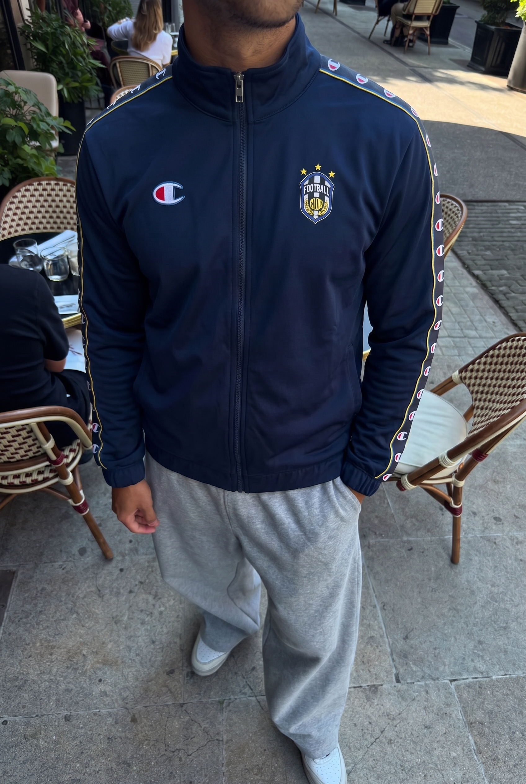 Full-Zip Track Jacket Navy