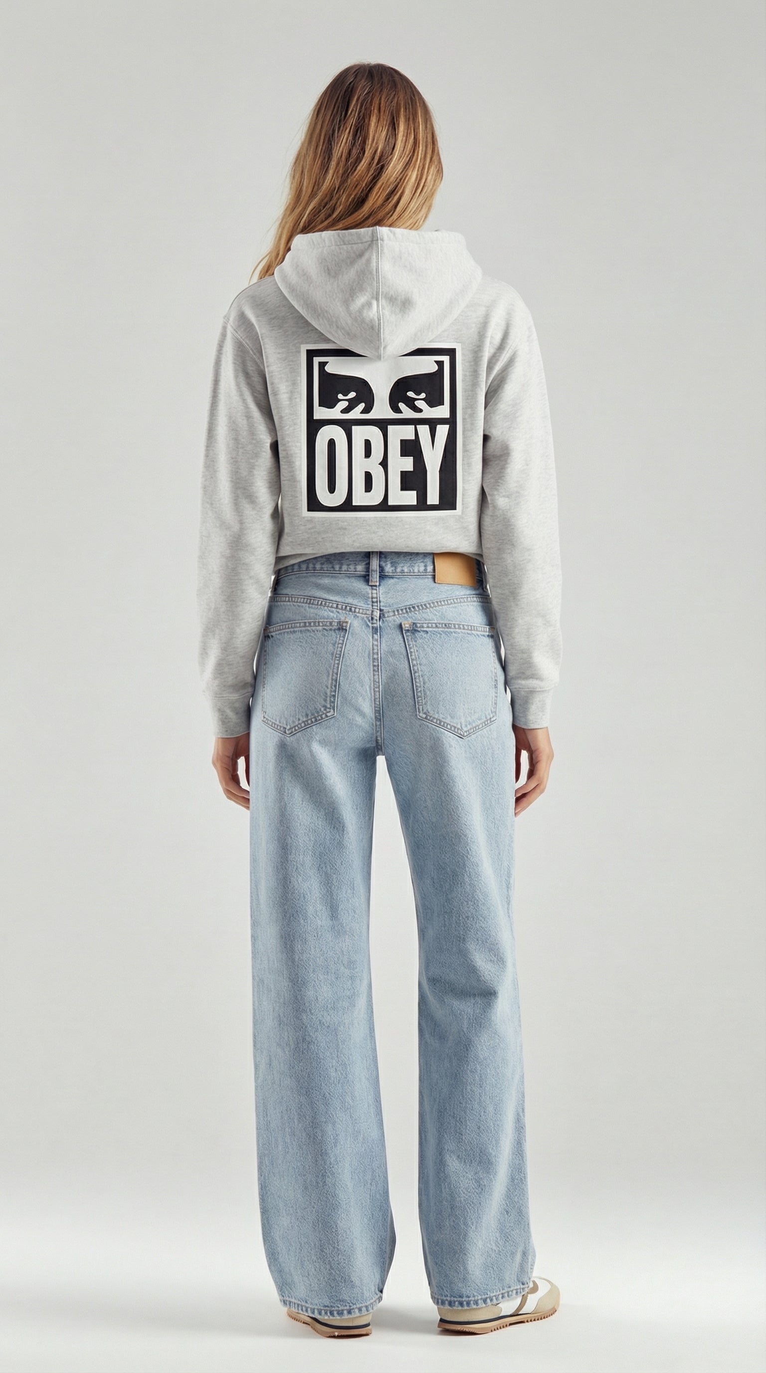 Eyes Icon Hoodie Grey