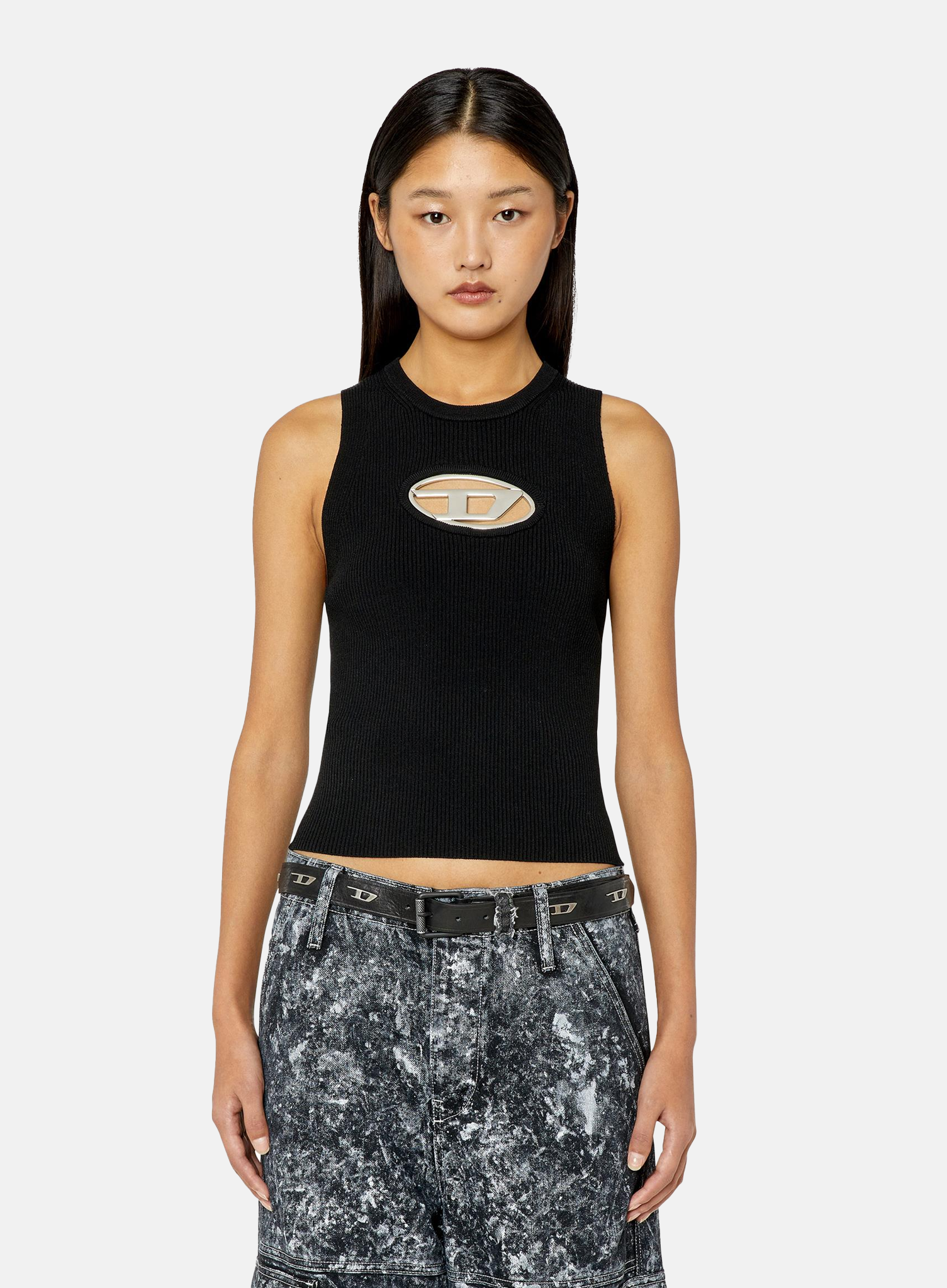 DIESEL M-Onerva Top Black - Hympala Store