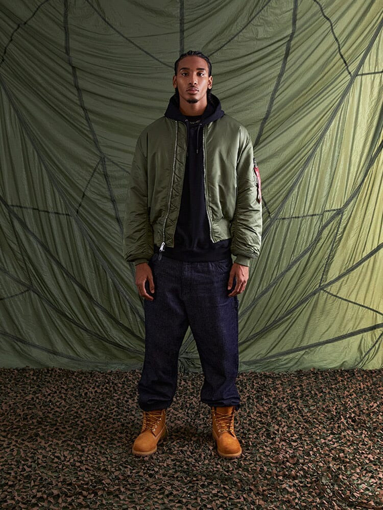 MA-1 Heritage Bomber Jacket Sage Green