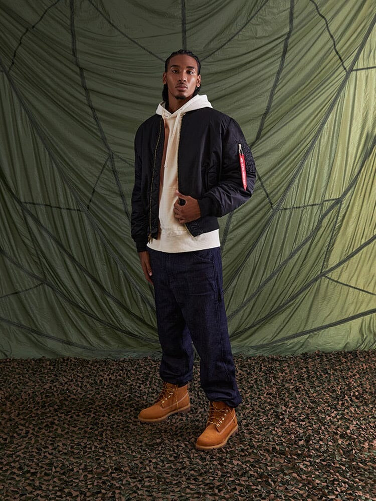 MA-1 Heritage Bomber Jacket Black