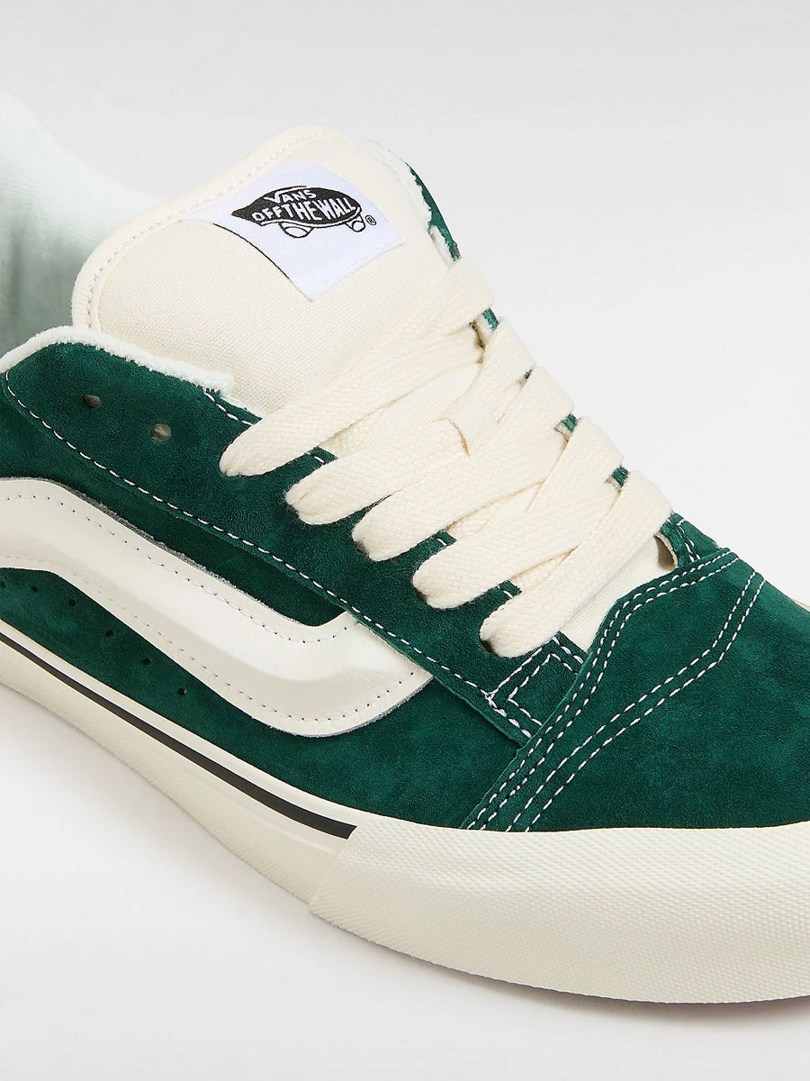 Knu Skool Pigment Dye Suede Green