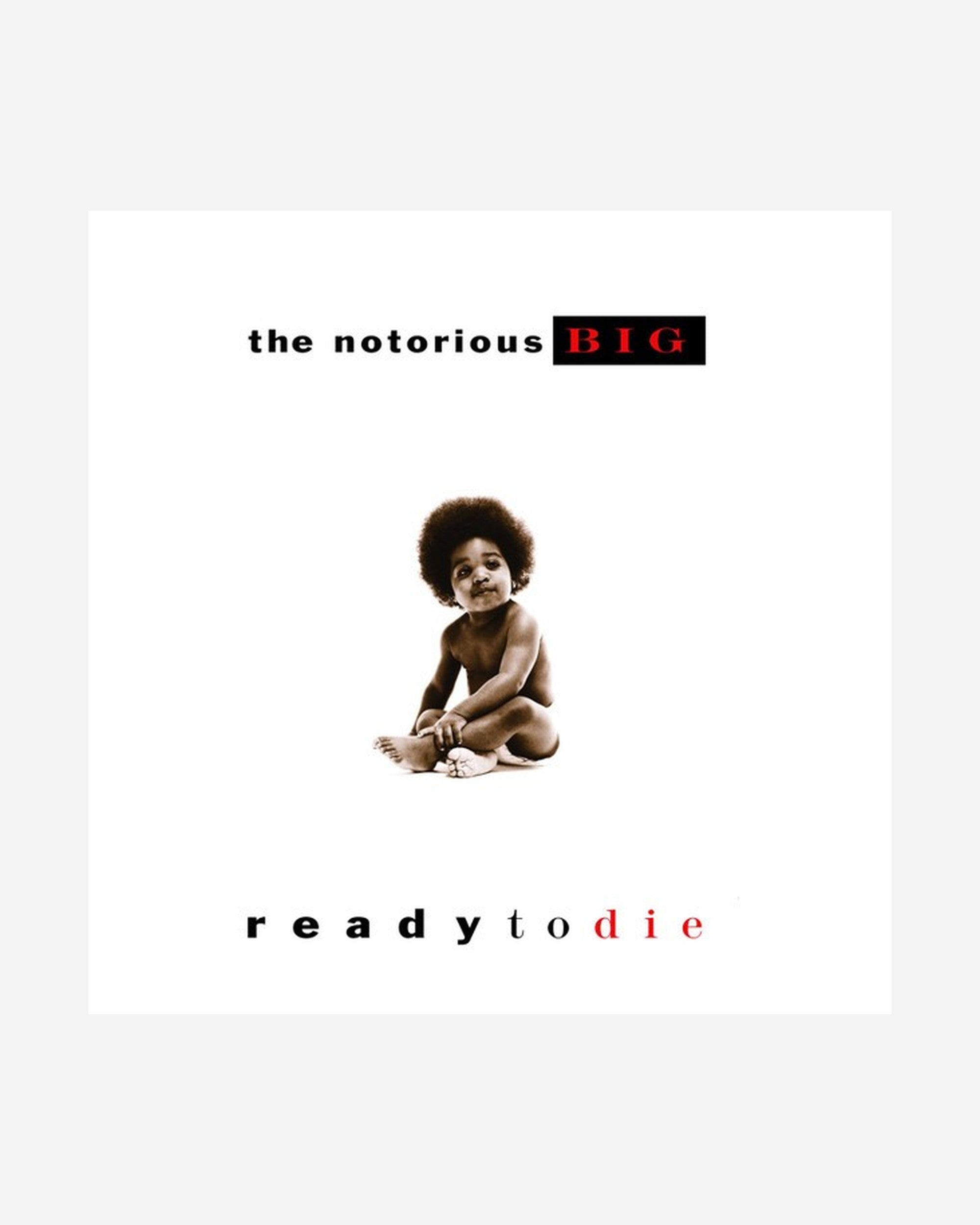 The Notorious B.I.G. - Ready to Die vinyl LP cover